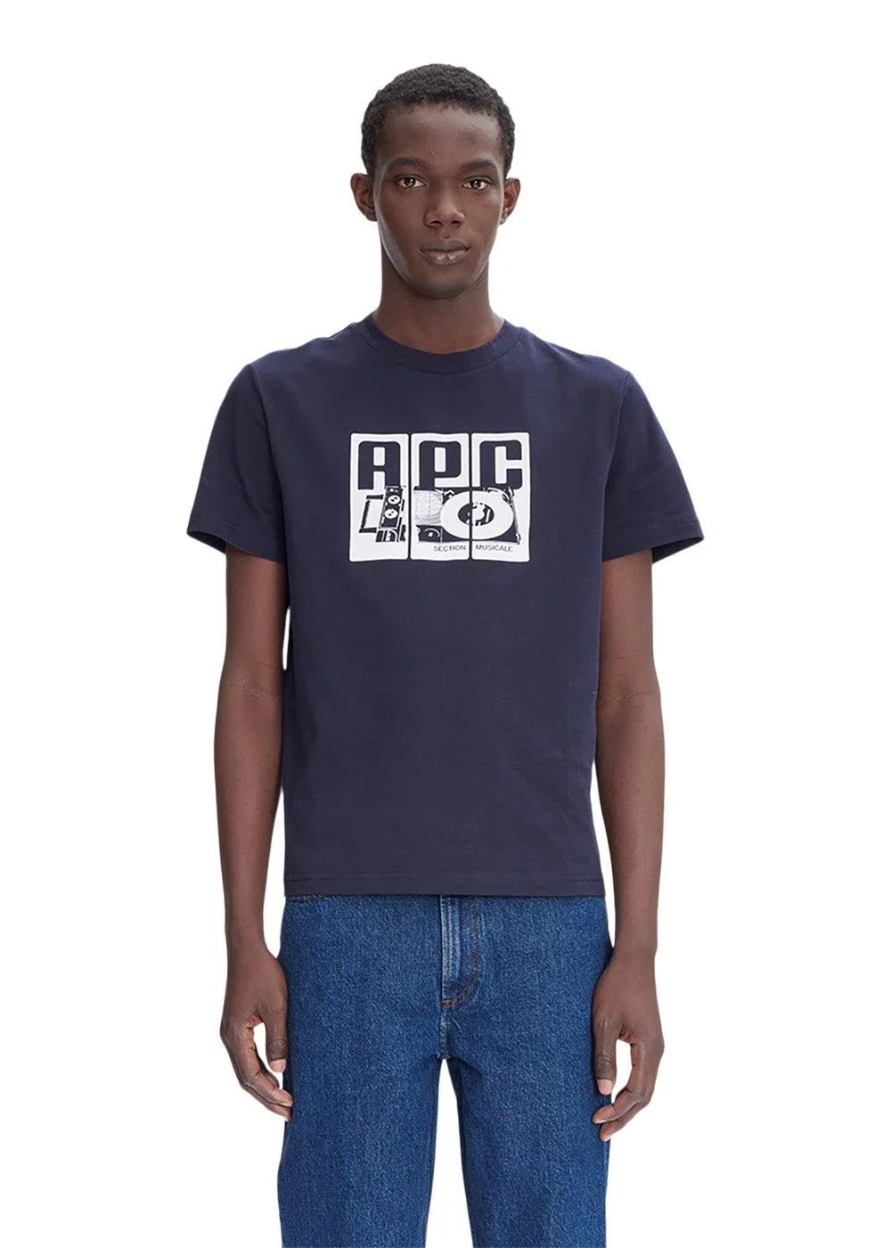 T-Shirt Platine - Dark Navy - Image 2
