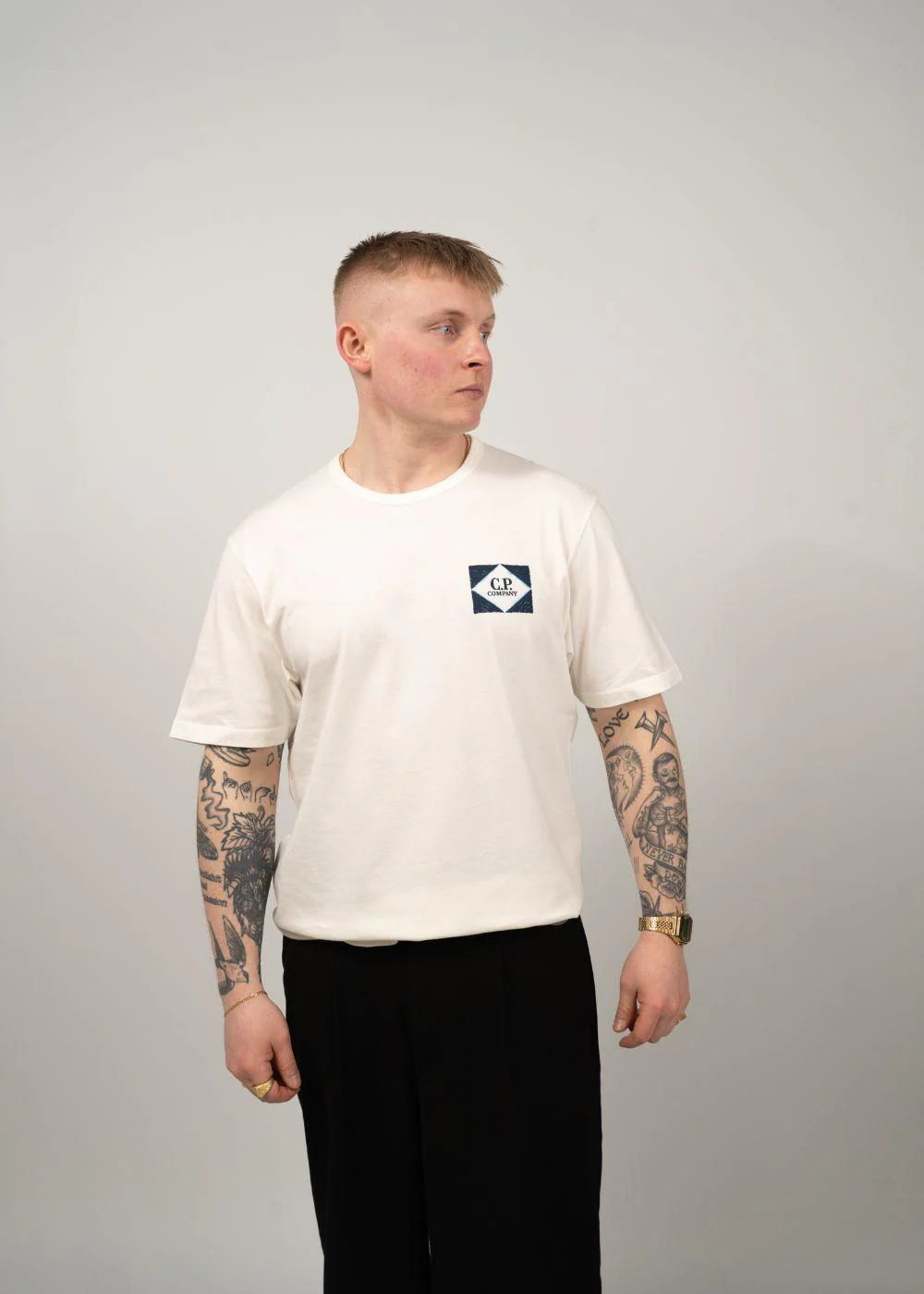 T-Shirt - Short Sleeve - Gauze White - Image 2