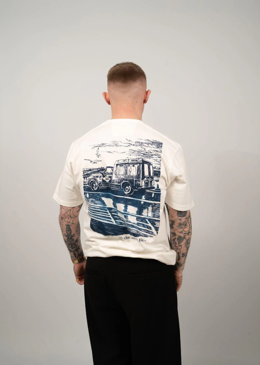 T-Shirt - Short Sleeve - Gauze White - Image 3