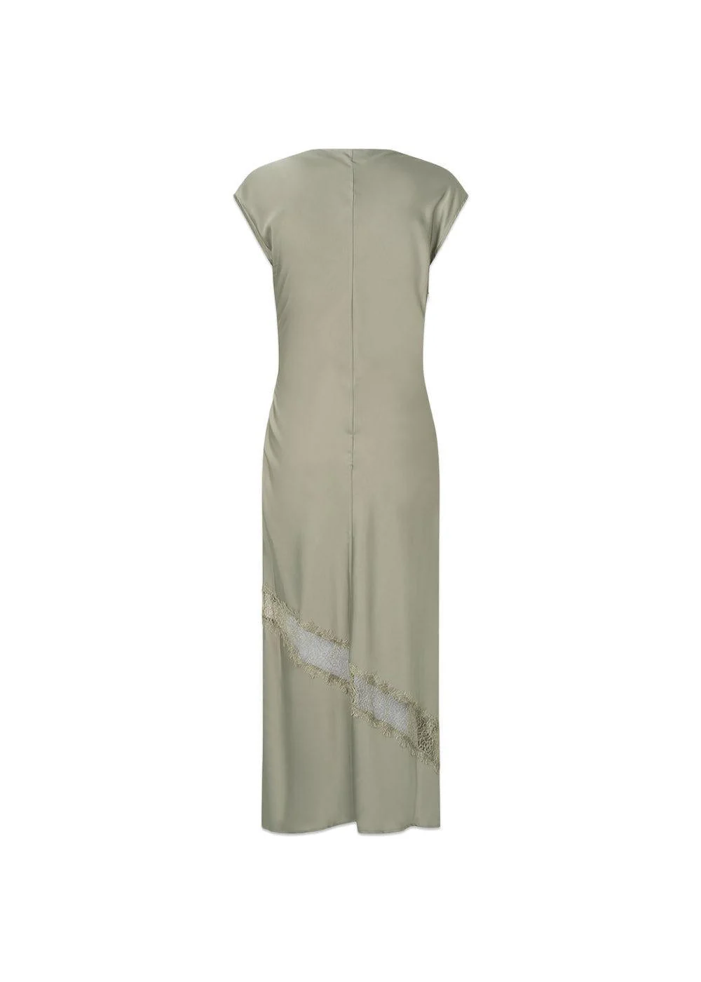 Tailormd lace dress - Moss Gray - Image 2