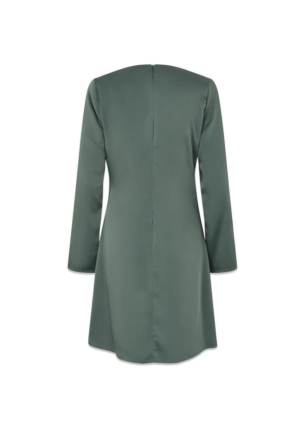 Tailormd LS short dress - Balsam Green - Image 2
