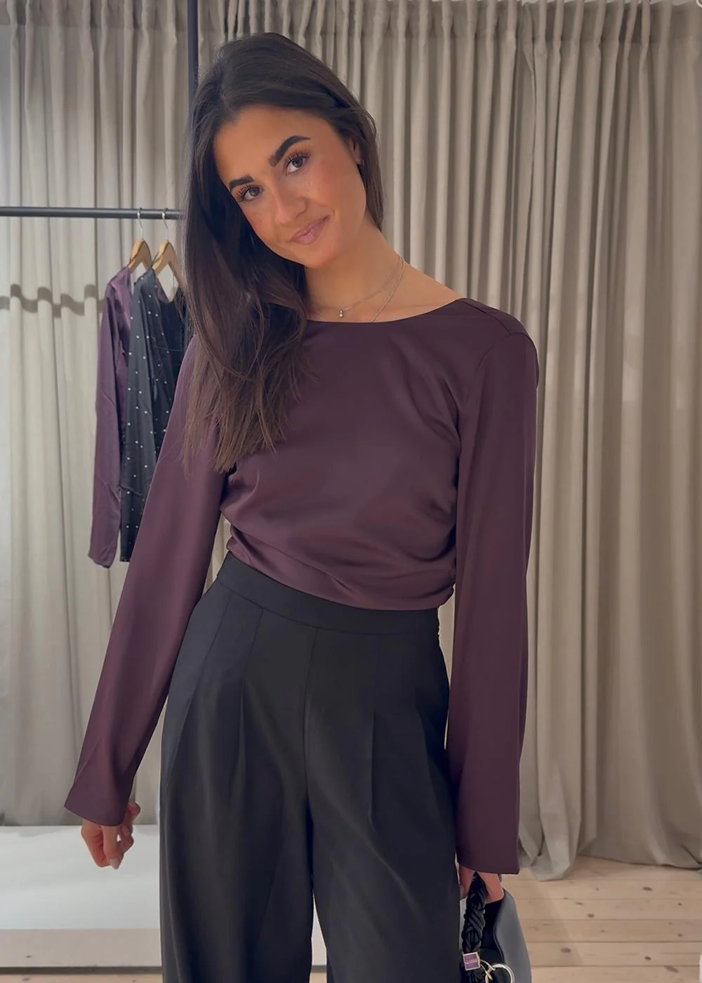 Tailormd LS top - Winter Bloom - Image 5