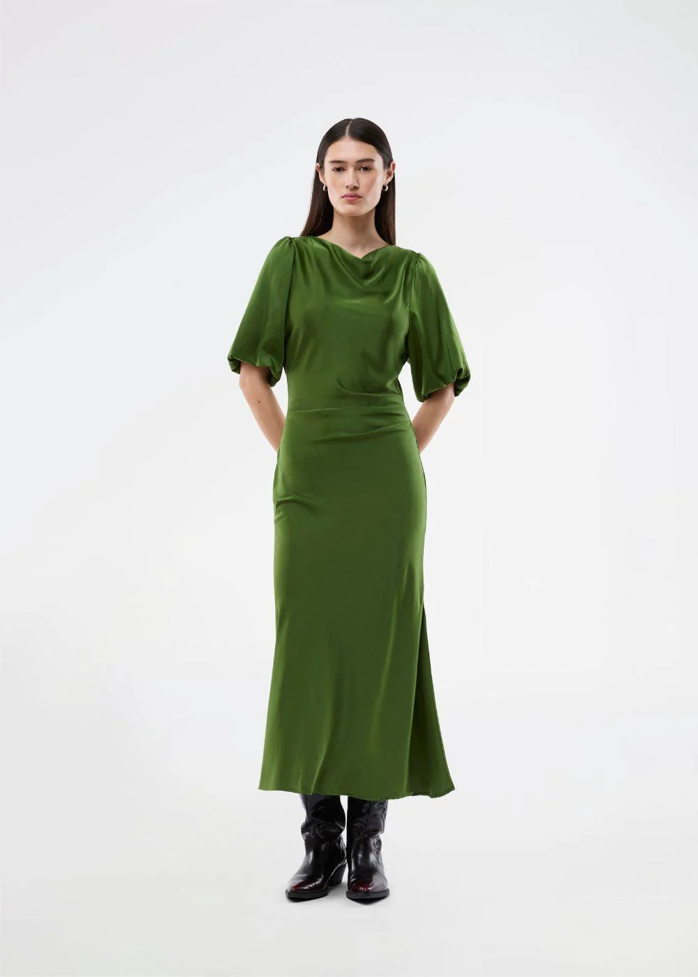 Tailormd SS dress - Twist Of Lime - Image 3