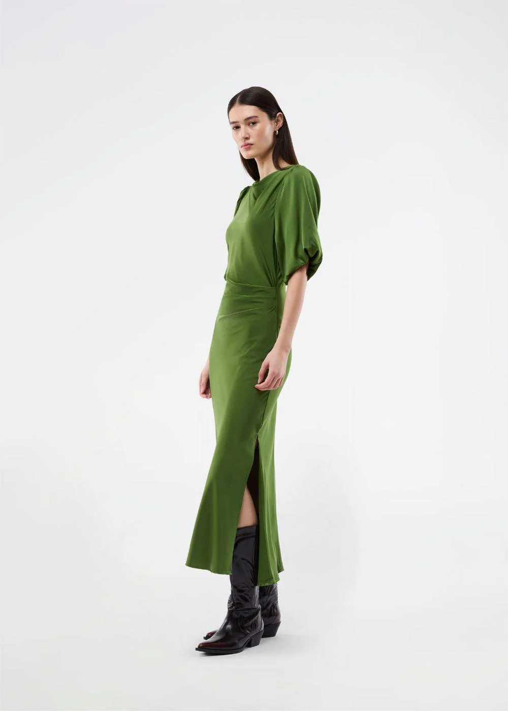 Tailormd SS dress - Twist Of Lime - Image 4