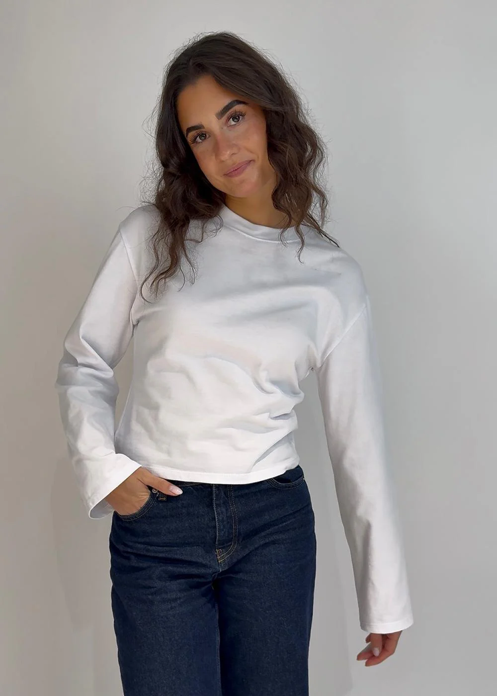 Tampamd LS t-shirt - White - Image 3