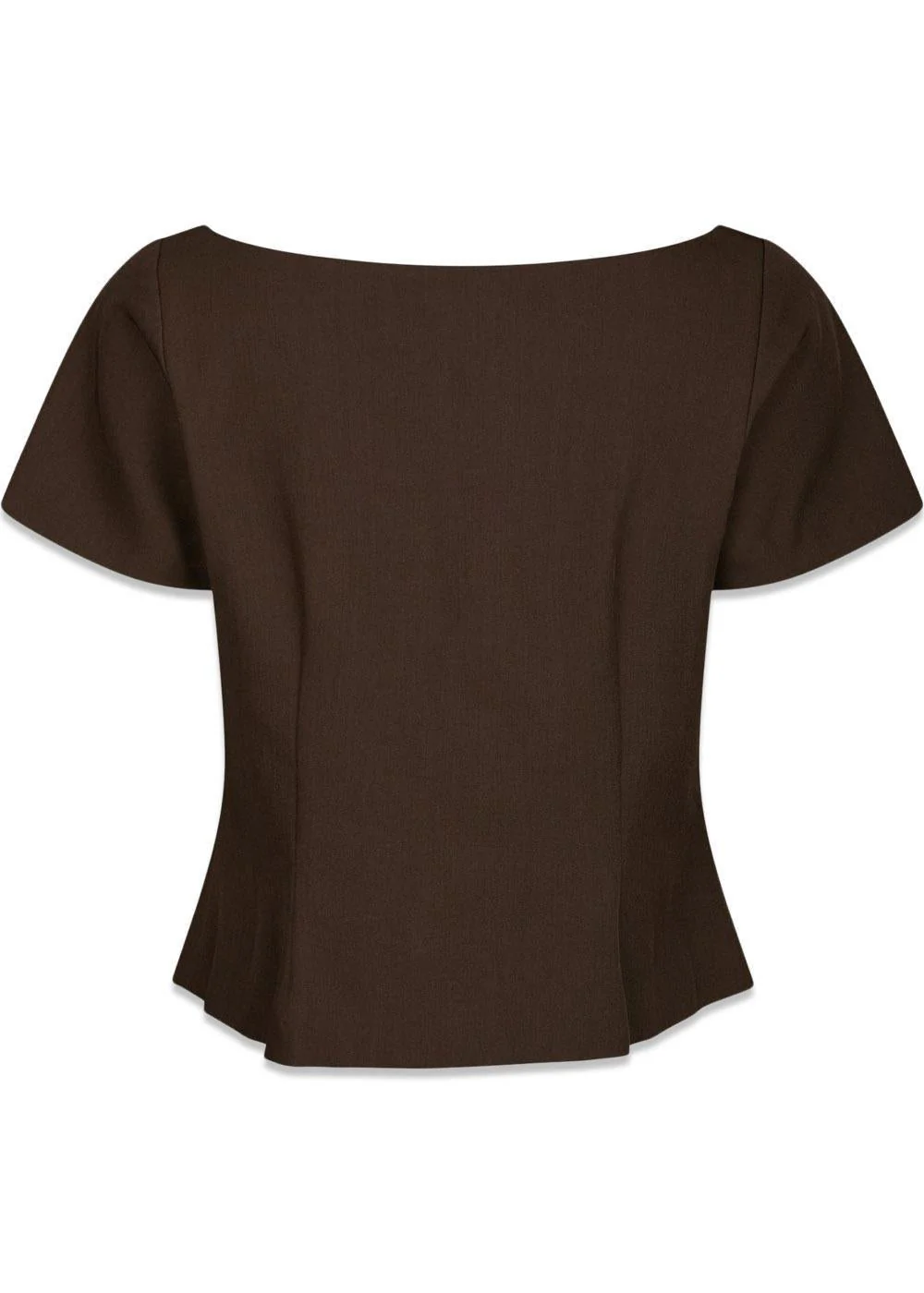 Tango Structure Top - Dark Brown - Image 2
