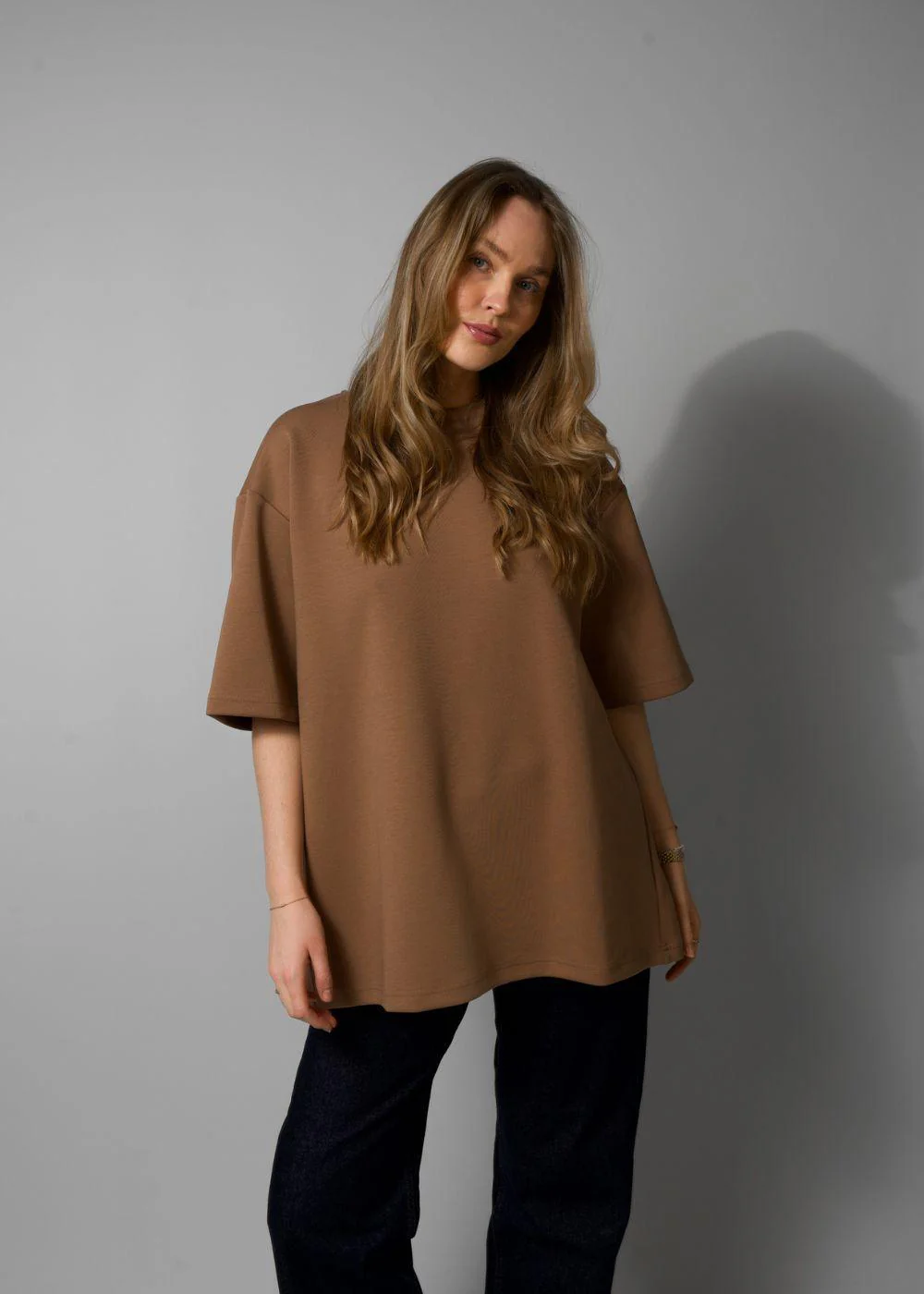 TG Bow Tee - Ice Latte - Image 3
