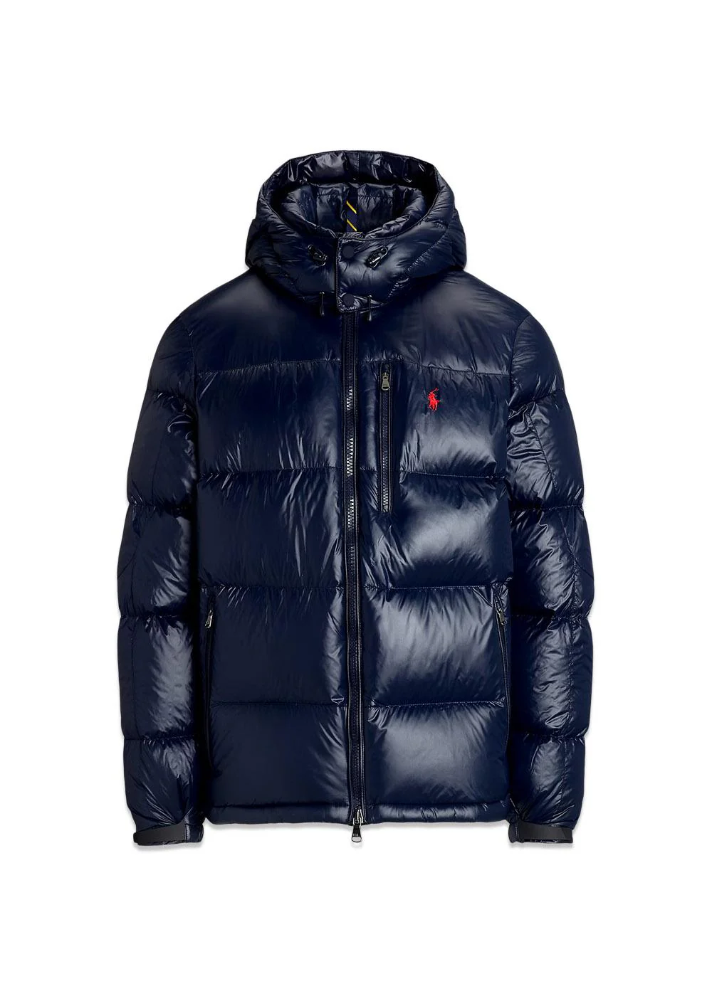 The Gorham Glossed Jacket - Navy Glossy