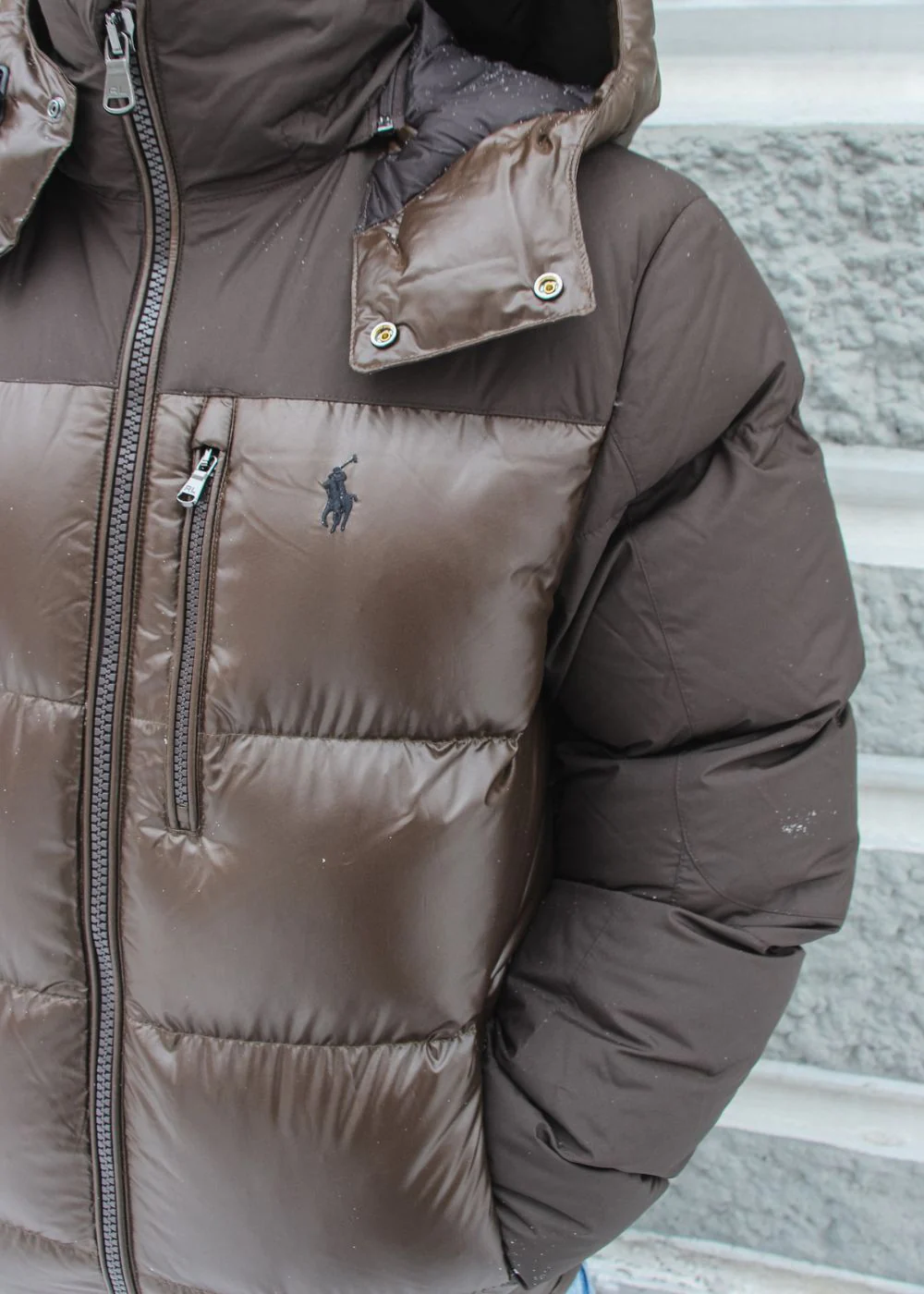 The Gorham Two Tone Jacket - Brown - Image 5
