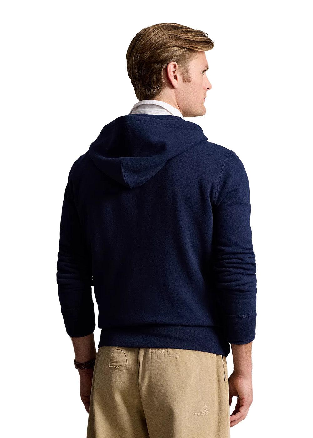 The RL Fleece Hoodie - Navy - Image 4