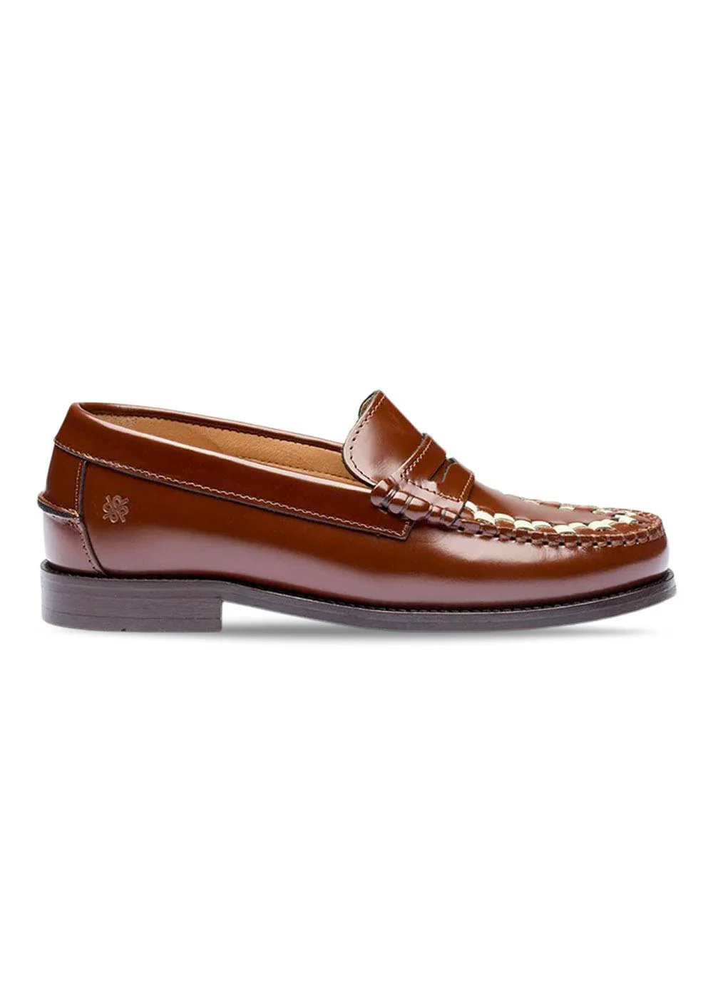 THE SOFIA - Brown/White Polido