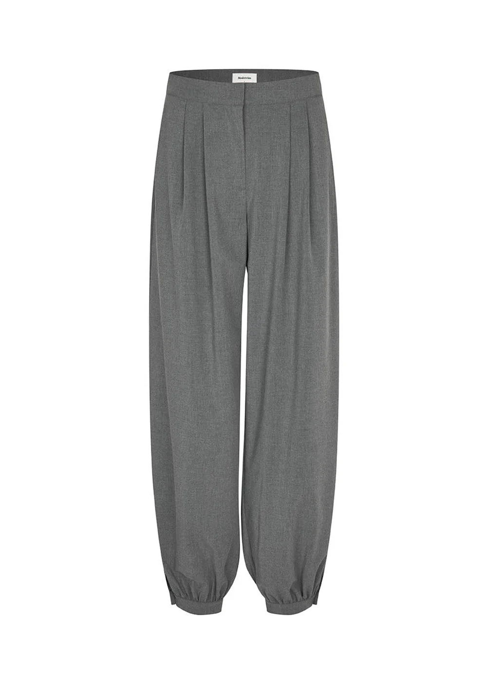 Tiamomd pants - Dark Grey Melange