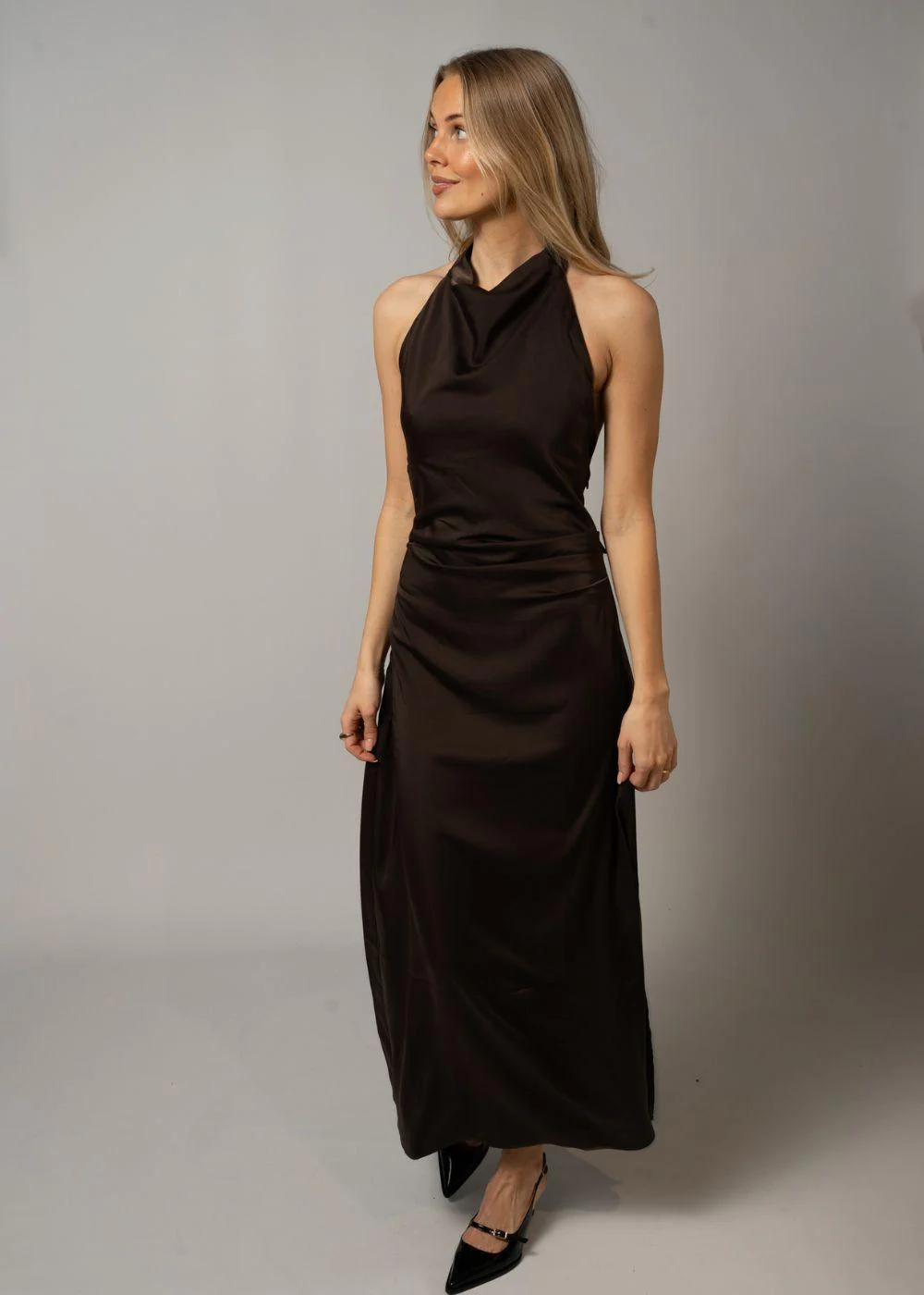 Timmiemd dress - Seal Brown - Image 2