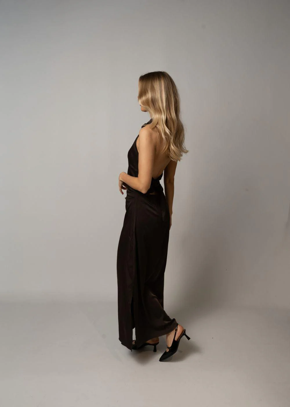 Timmiemd dress - Seal Brown - Image 3