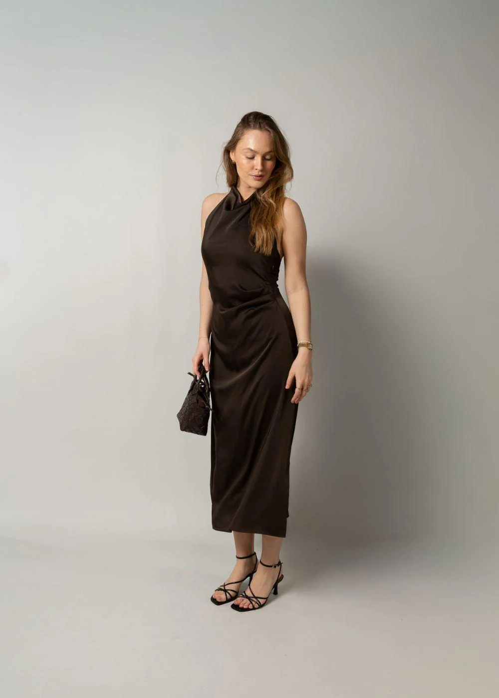 Timmiemd dress - Seal Brown - Image 5