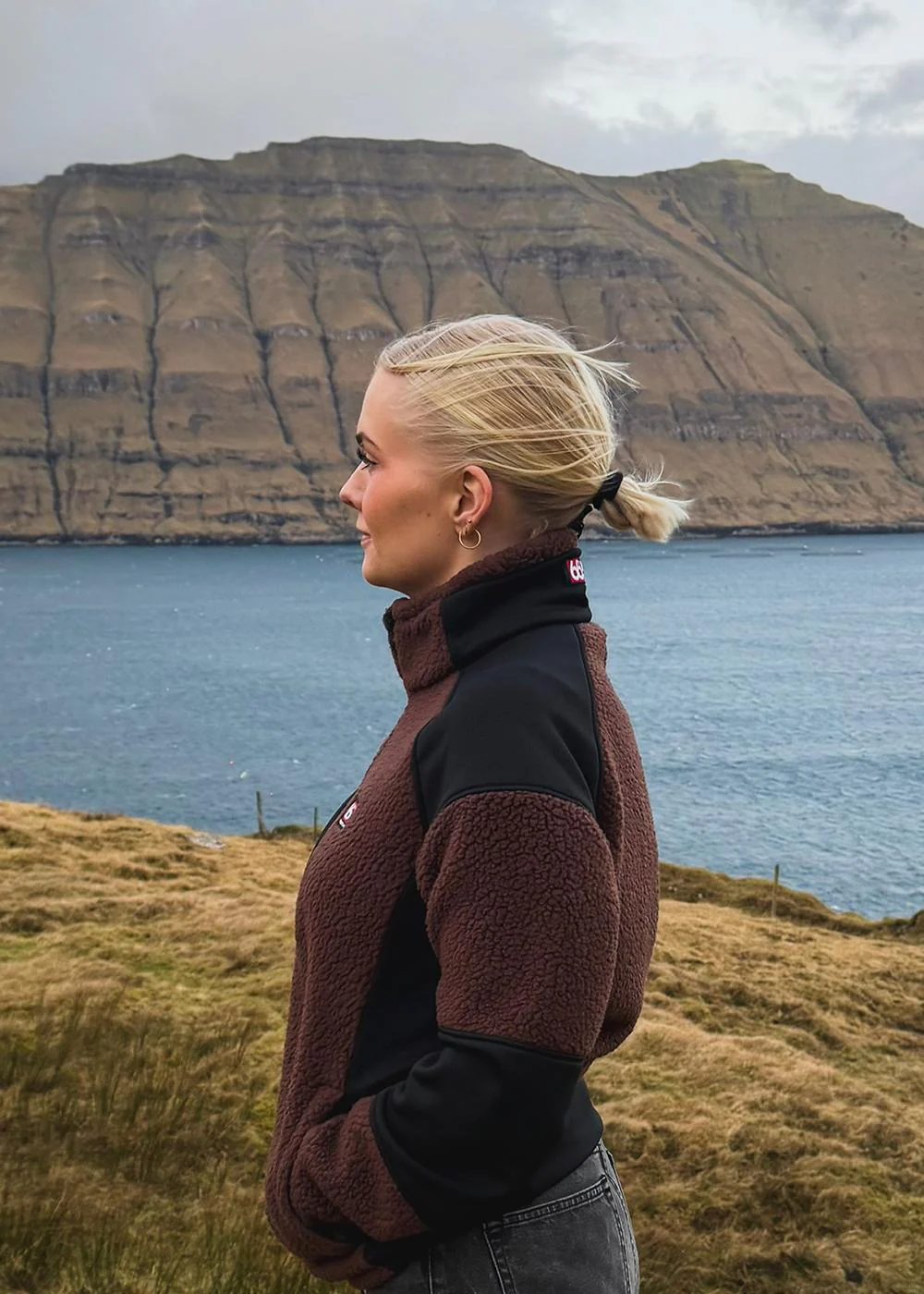 Tindur Shearling Jacket - Blood Bay - Image 3