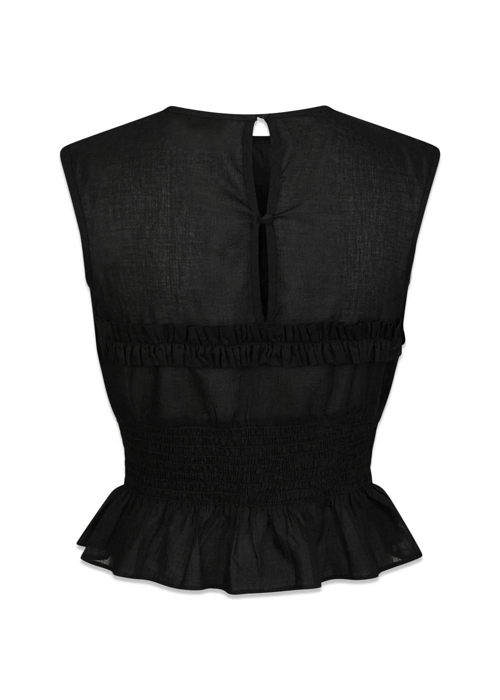 Tiril S Voile Top - Black - Image 2