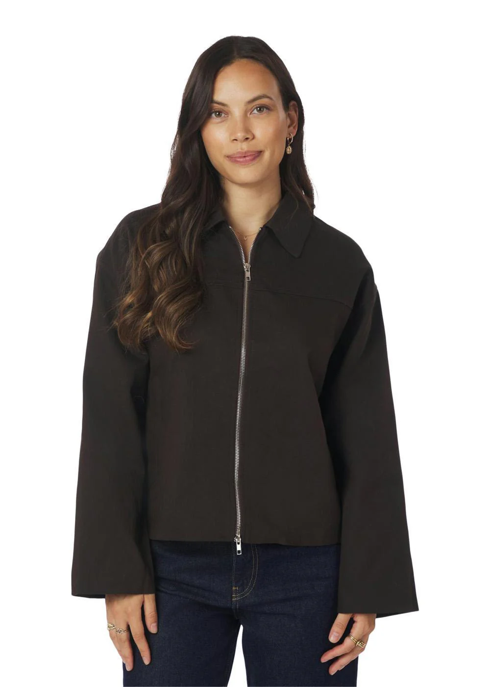 Titan Jacket - Dark Brown - Image 3