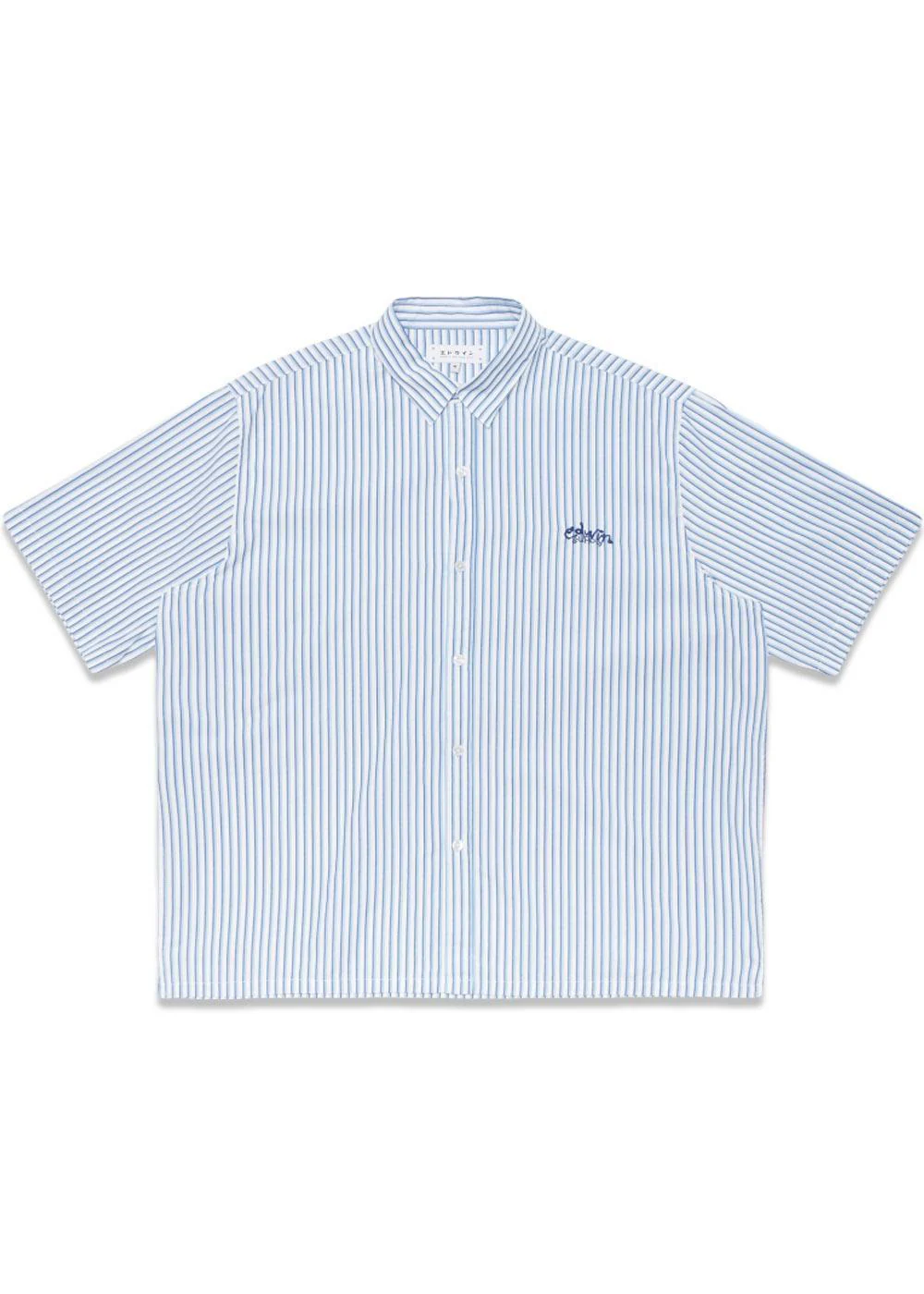 Toledo Shirt Ss-White/Blue - White