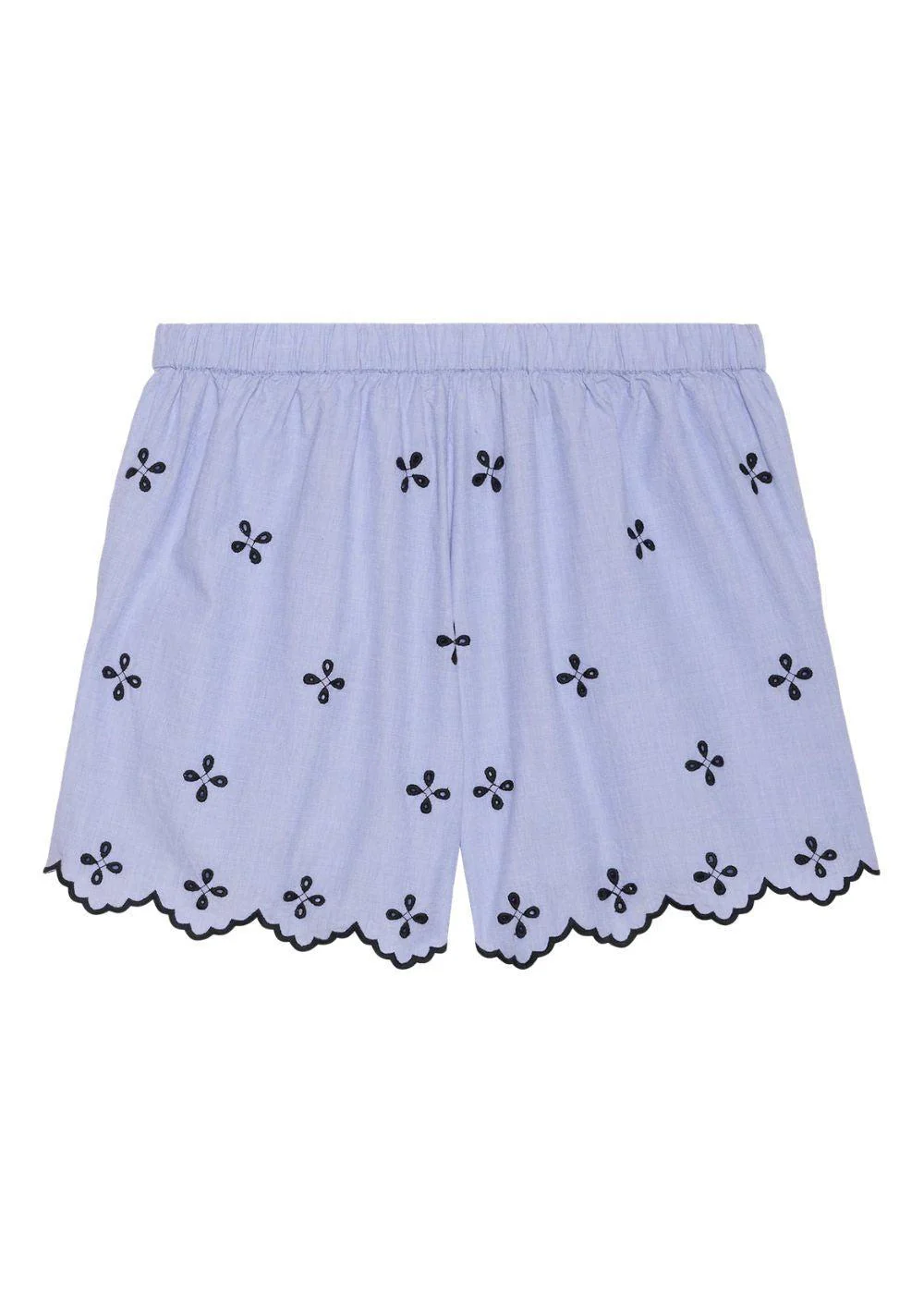 Tone Shorts - Blue Chambray