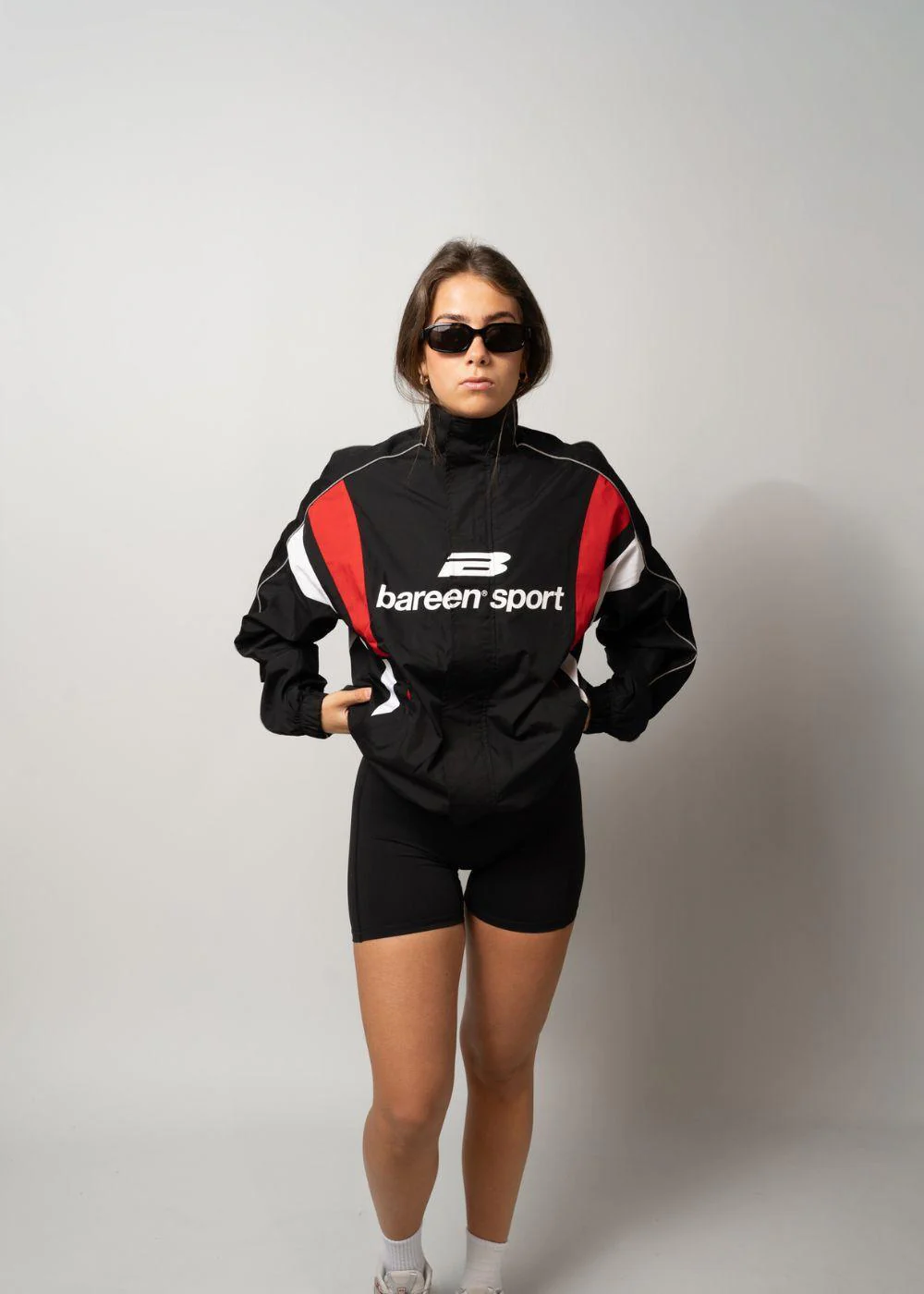 TRACK JACKET 2.0 - Black / Red / White - Image 3