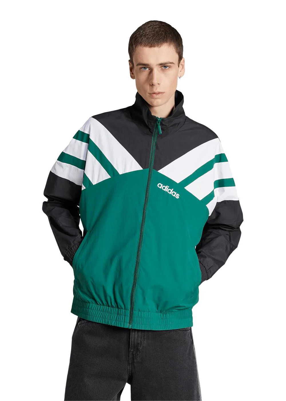 TRACK TOP           CGREEN/BLACK - Collegiate Green - Image 2