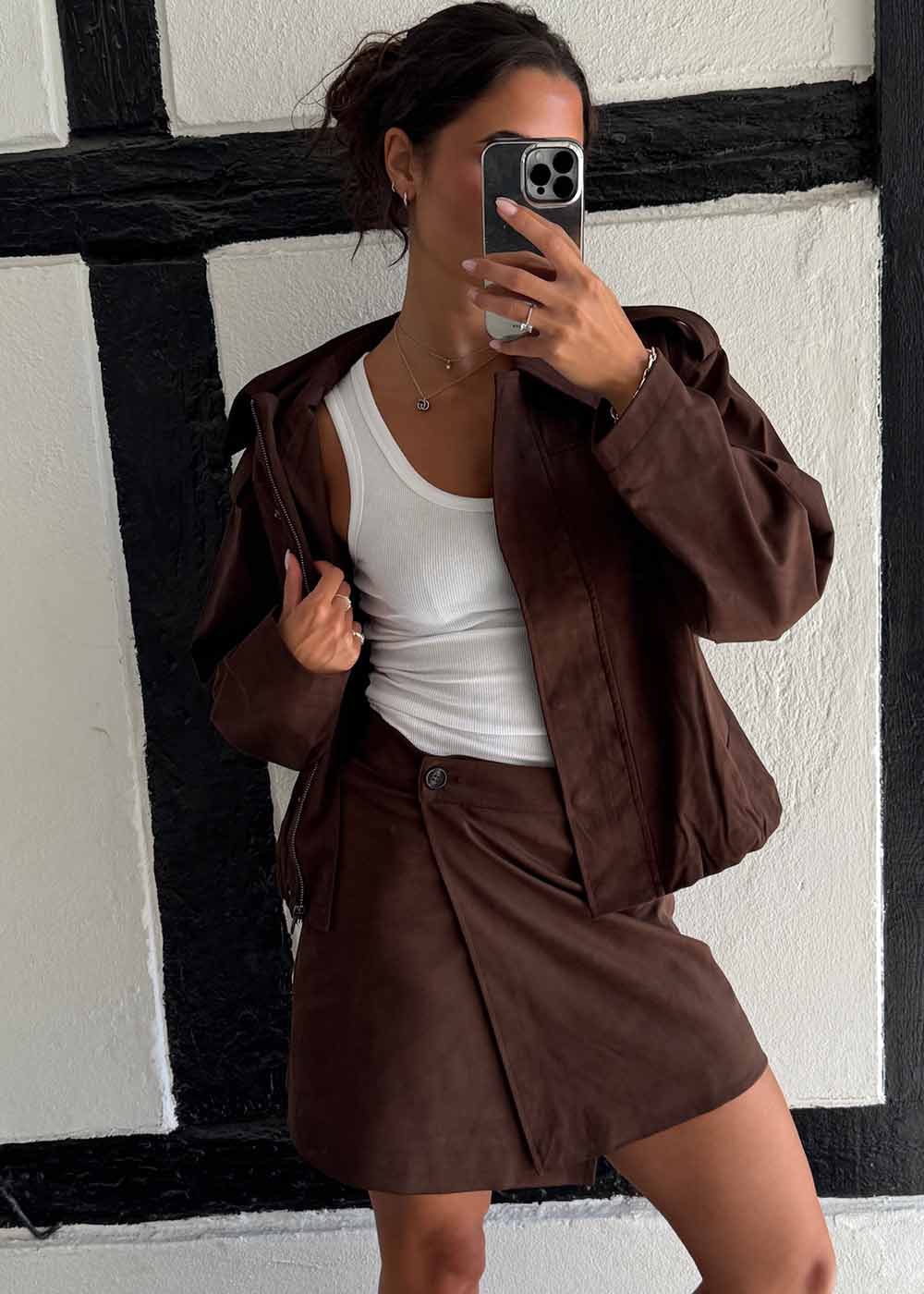 Truthmd skirt - Seal Brown - Image 3