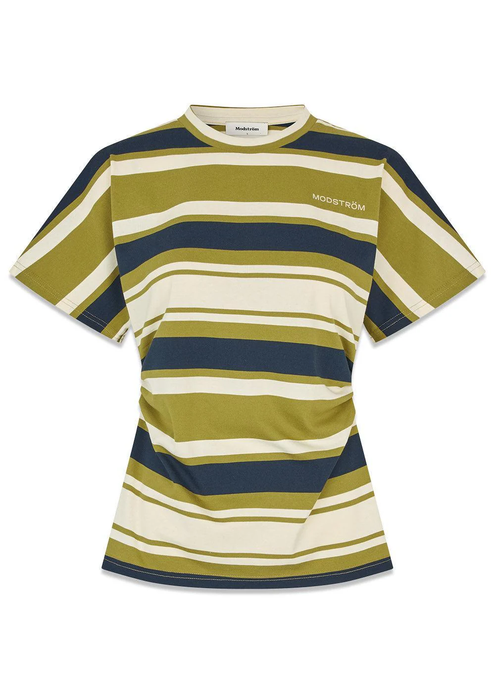Urbanmd stripe t-shirt - Tarragon Navy Stripe