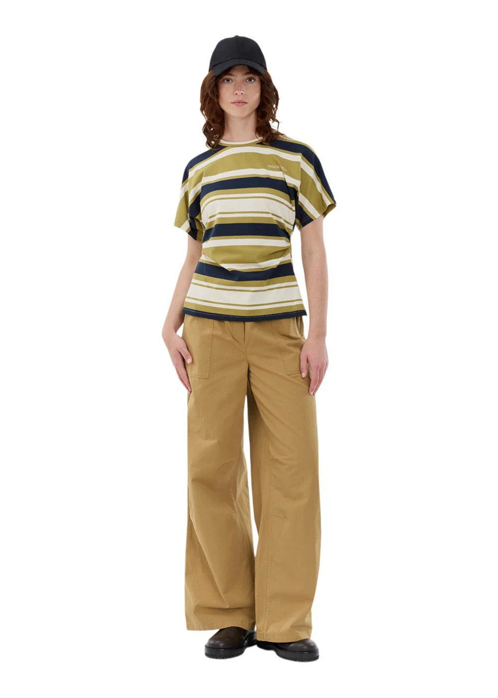 Urbanmd stripe t-shirt - Tarragon Navy Stripe - Image 3