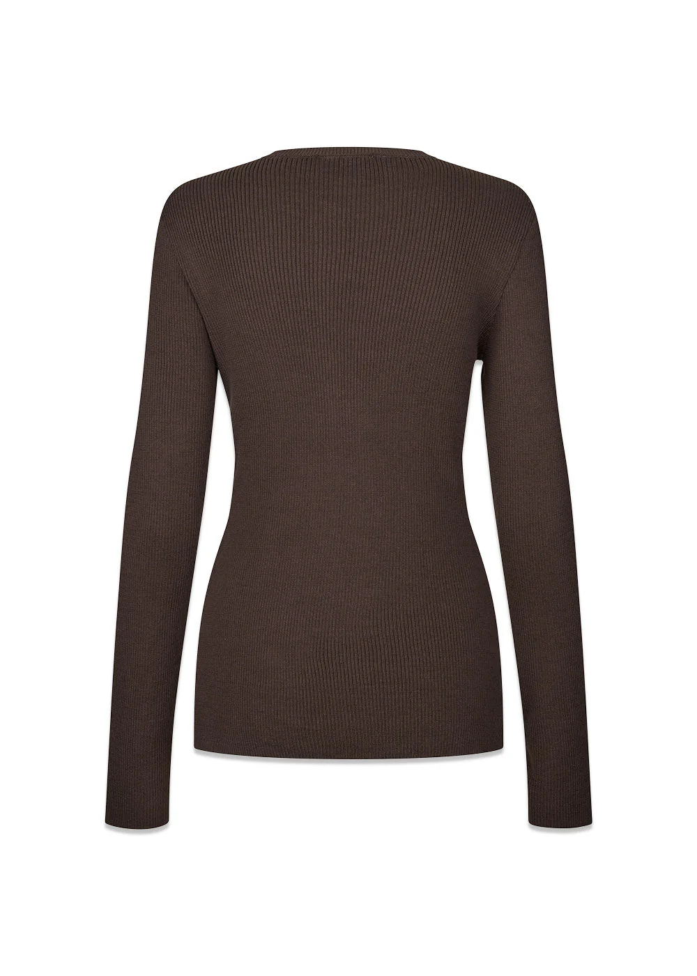 Uvismd cardigan - Seal Brown - Image 4