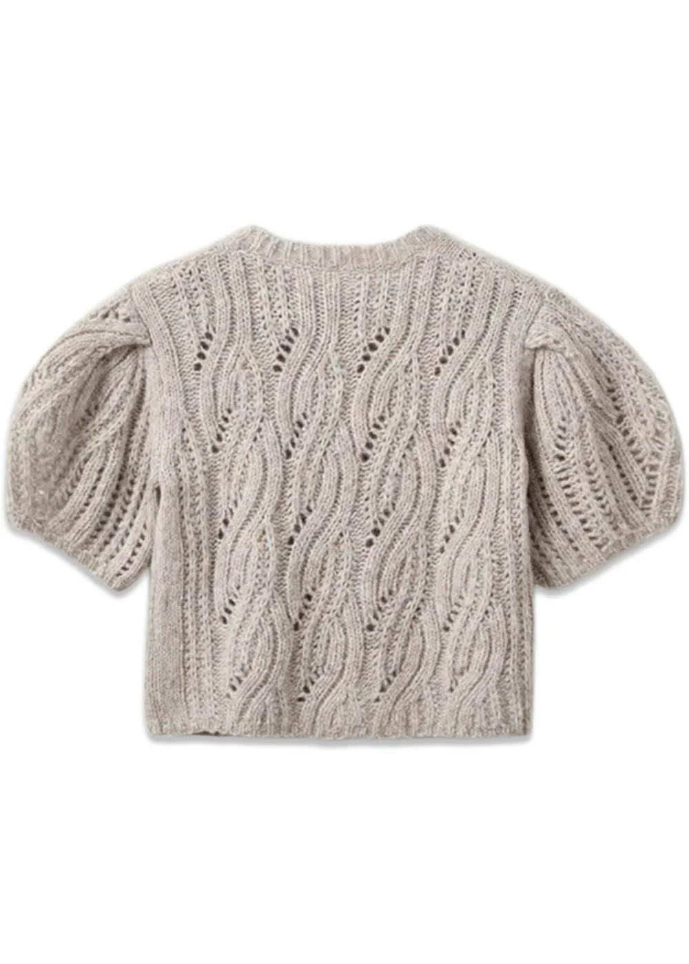 Valentina Sweater - Taupe Melange - Image 2