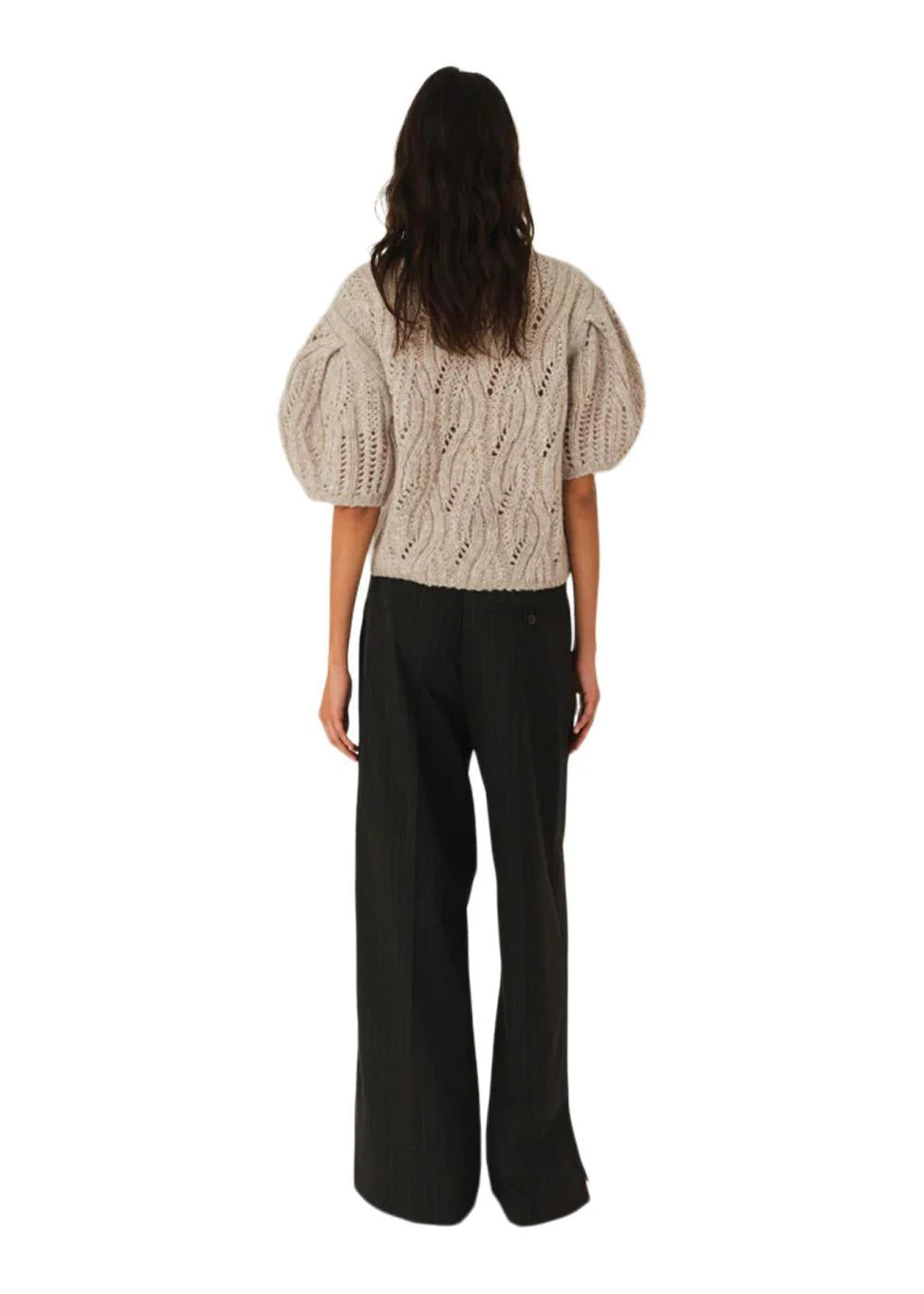 Valentina Sweater - Taupe Melange - Image 6