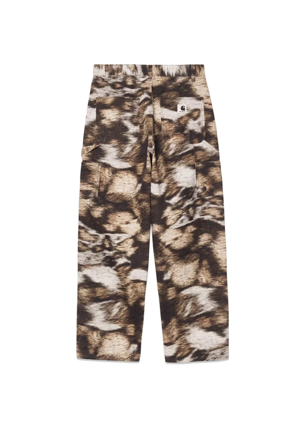 W Brandon Single Knee Pant - Wild Dog Print Stone Washed - Image 2