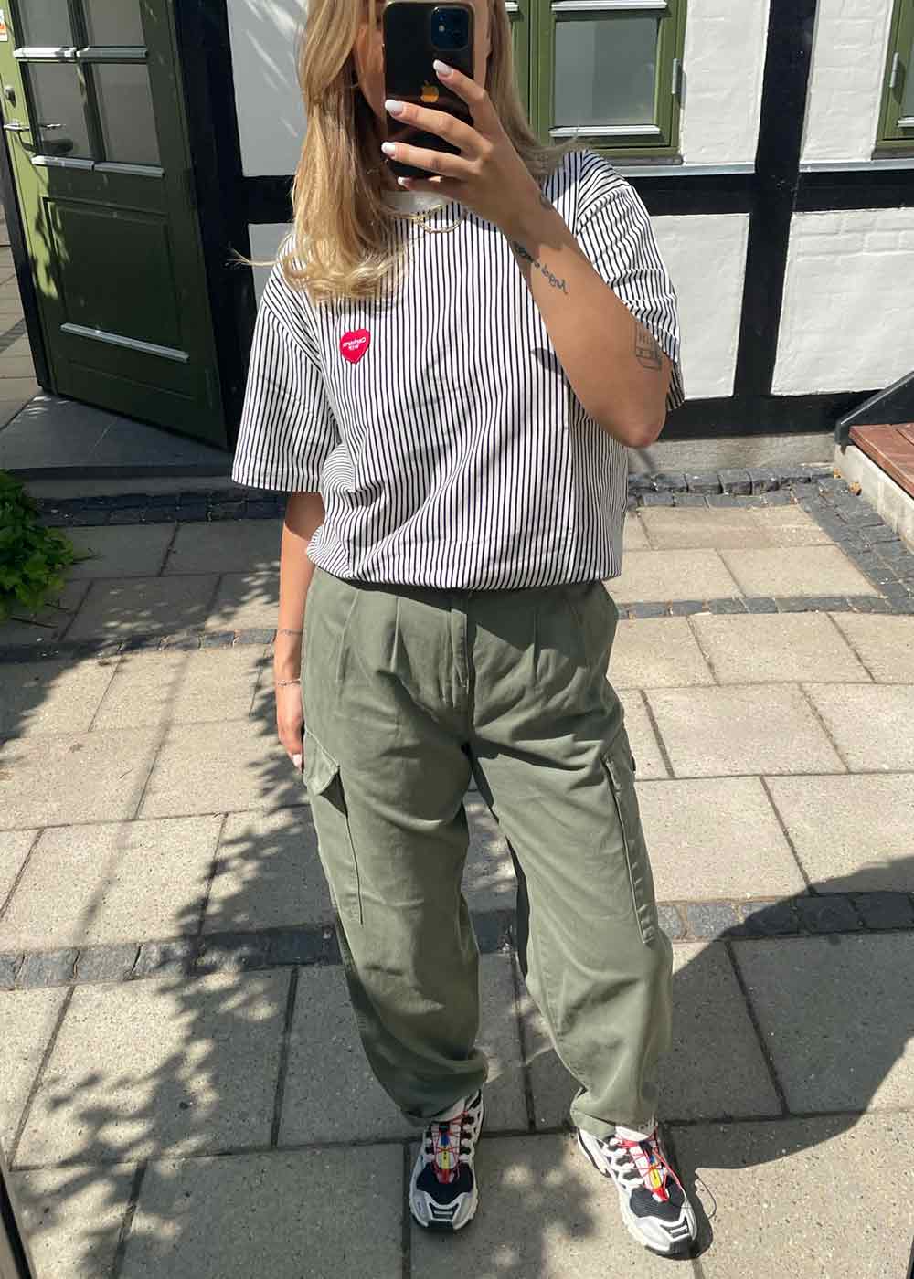 W Collins Pant - Dollar Green Garment Dyed - Image 2