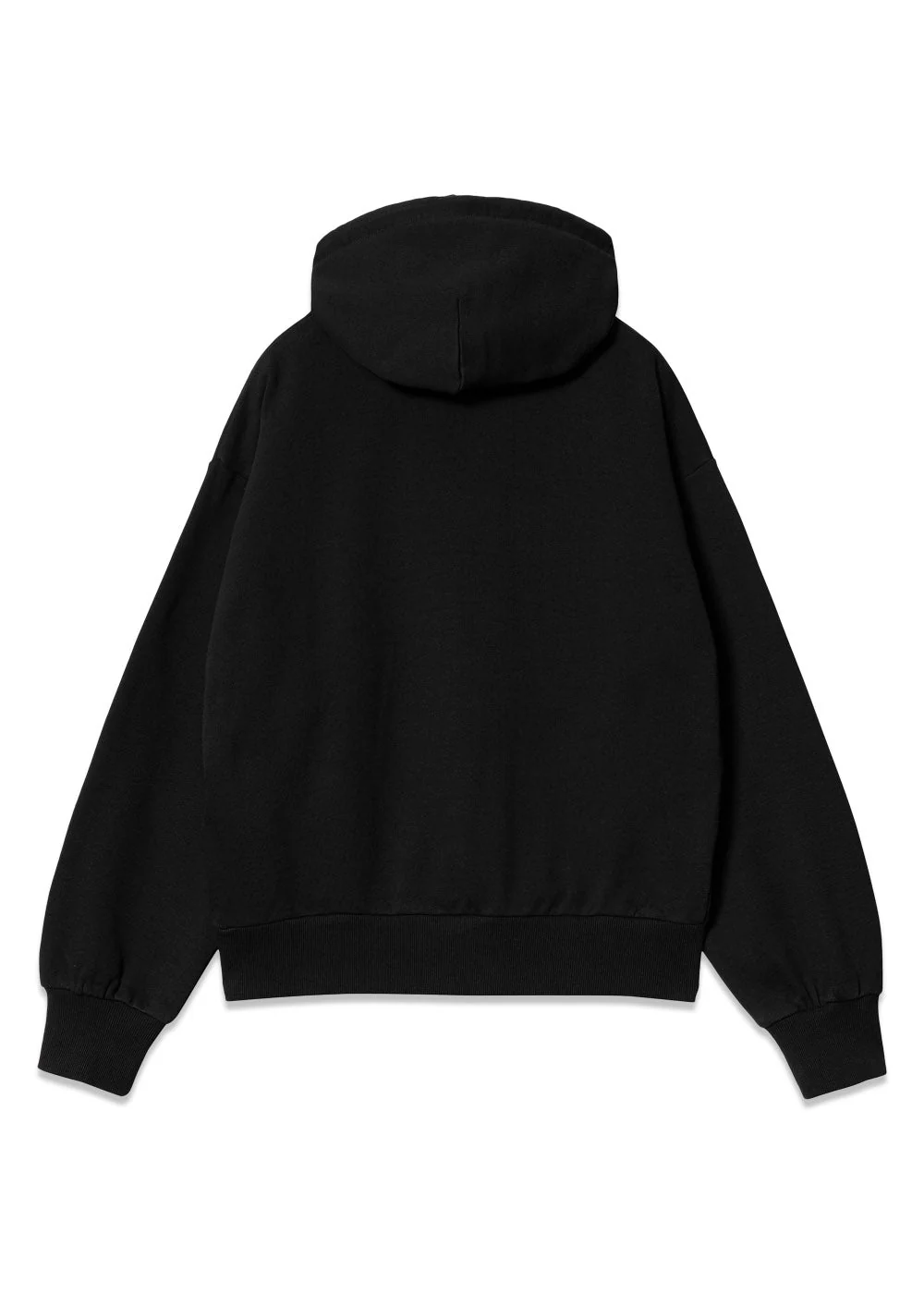 W Hooded Casey Sweatshirt - Black / Silver - Image 2