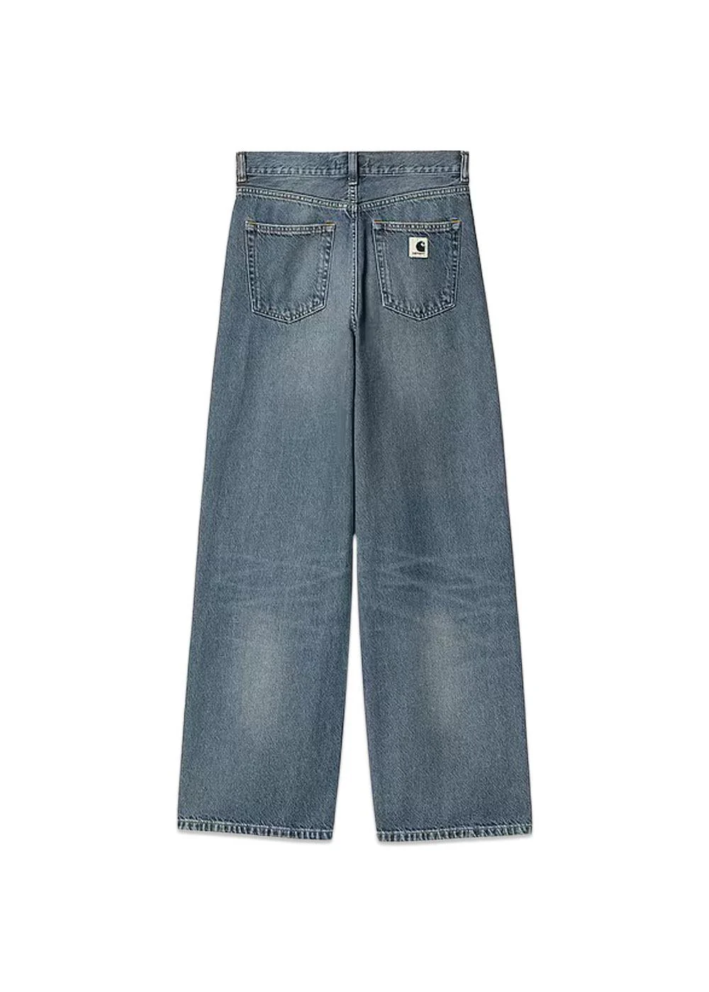 W Jane Pant - Blue Dark Used Wash - Image 2