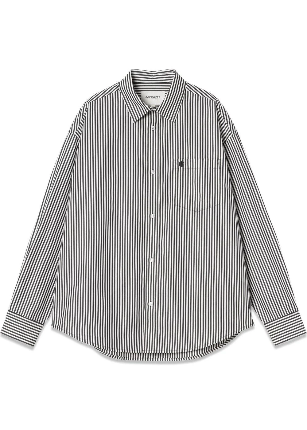 W‘ L/S Daldry Shirt - Black / Wax
