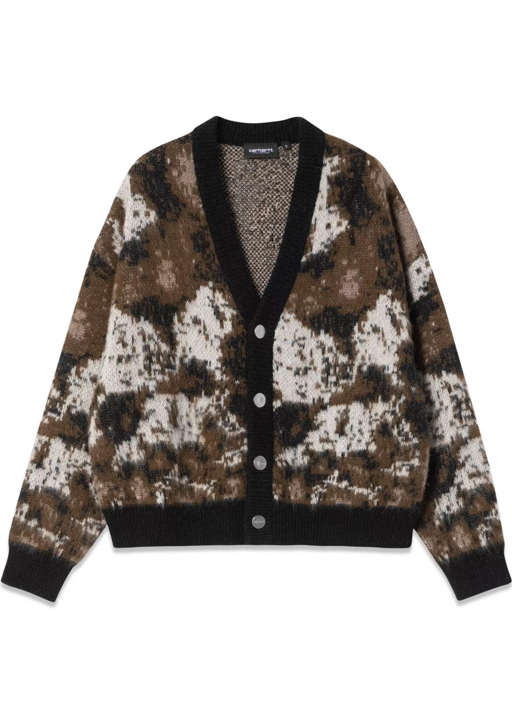 W Merlin Cardigan - Wild Dog Jacquard