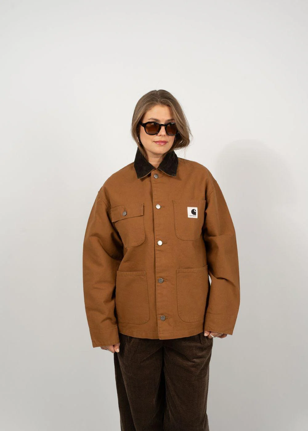 W OG Michigan Coat - Hamilton Brown / Tobacco Rinsed - Image 2