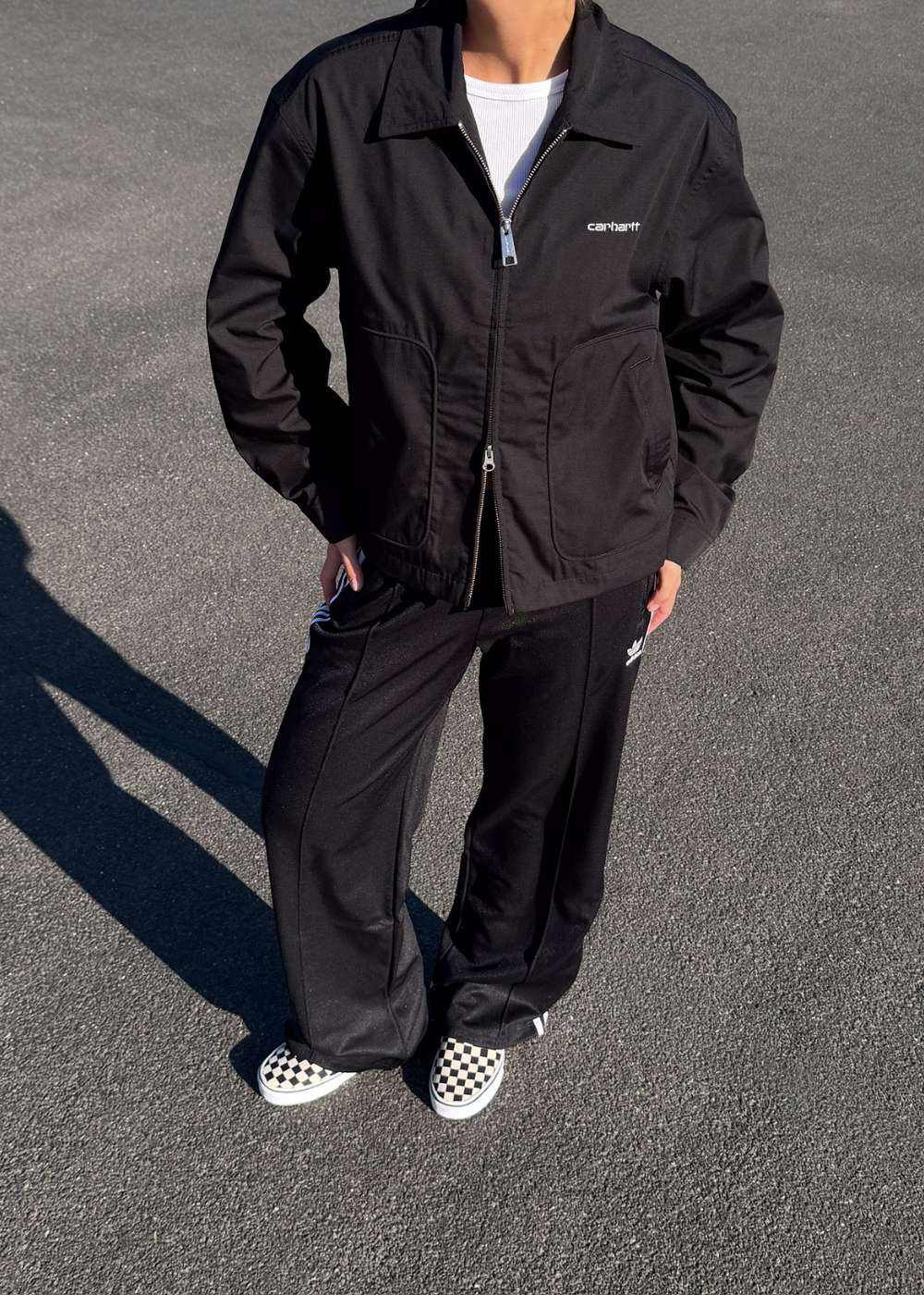 W Postal Jacket - Black / Wax - Image 2