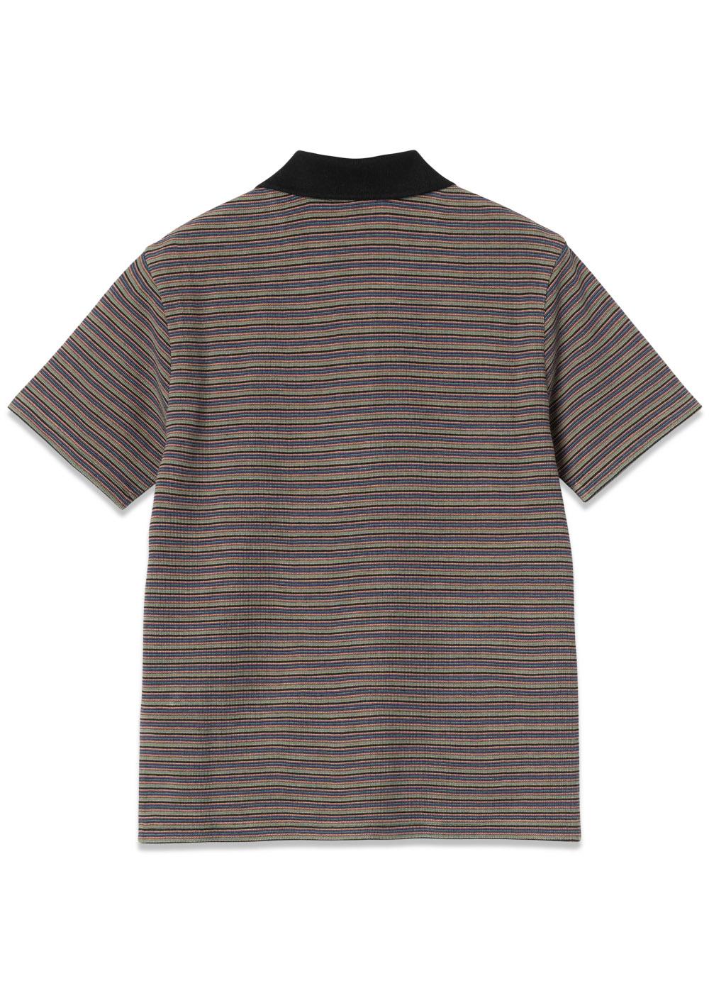 W S/S Dion Polo - Dion Stripe, Lily - Image 4