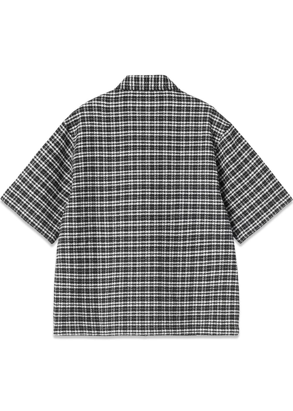 W S/S Michigan Shirt - Kander Check, Black - Image 2