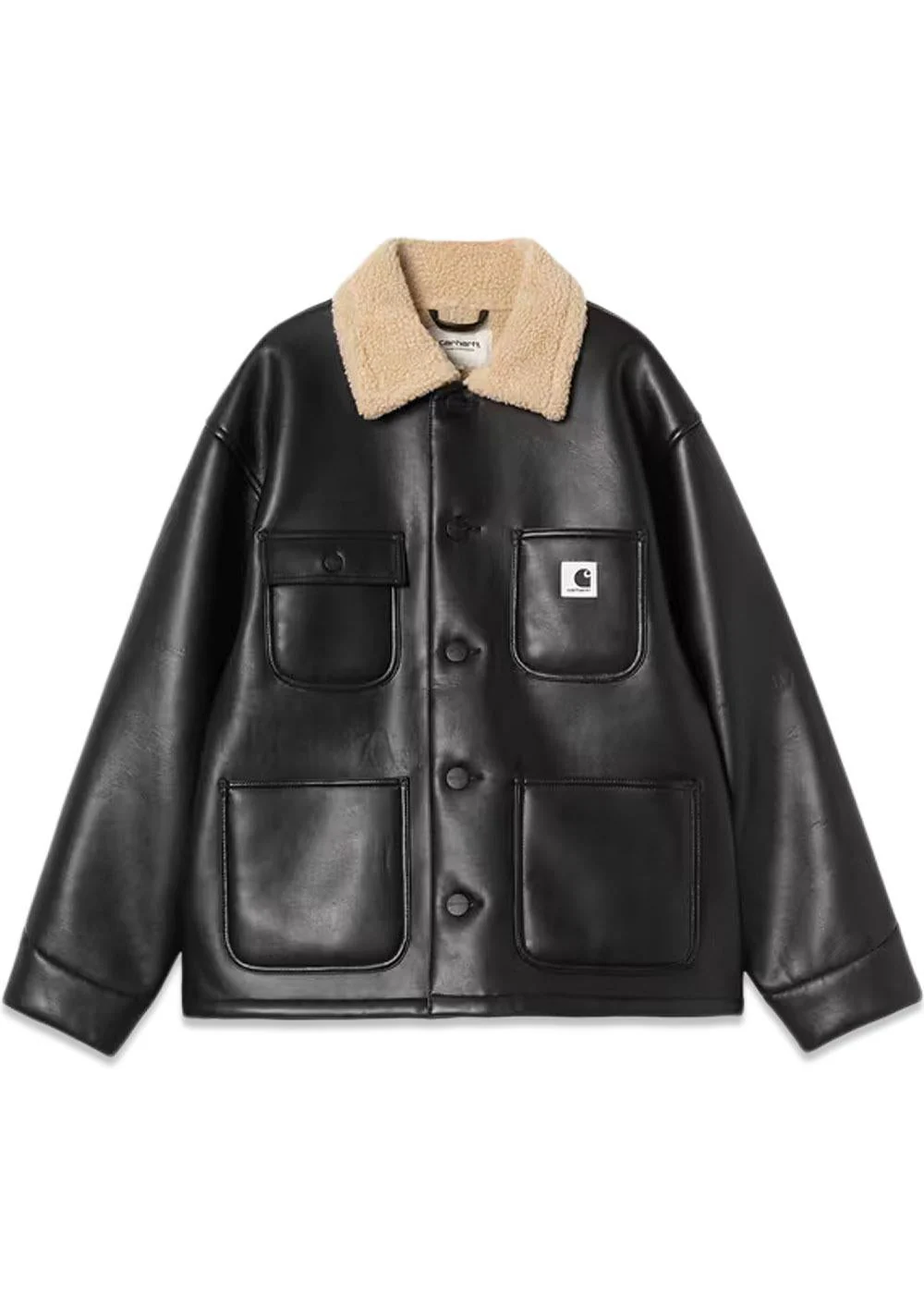 W' Shepton OG Michigan Coat - Black/Natural