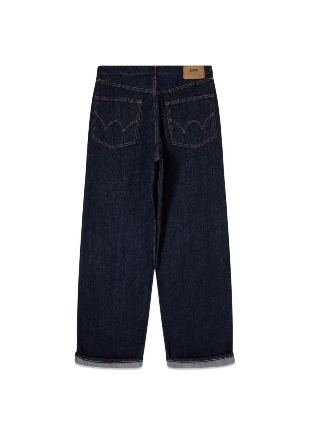 Wide Pant Rinsed - Blue - Image 2