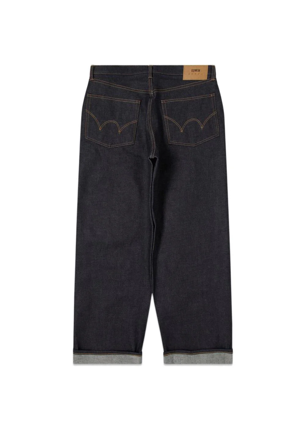 Wide Pant Unwashed - Blue - Image 2