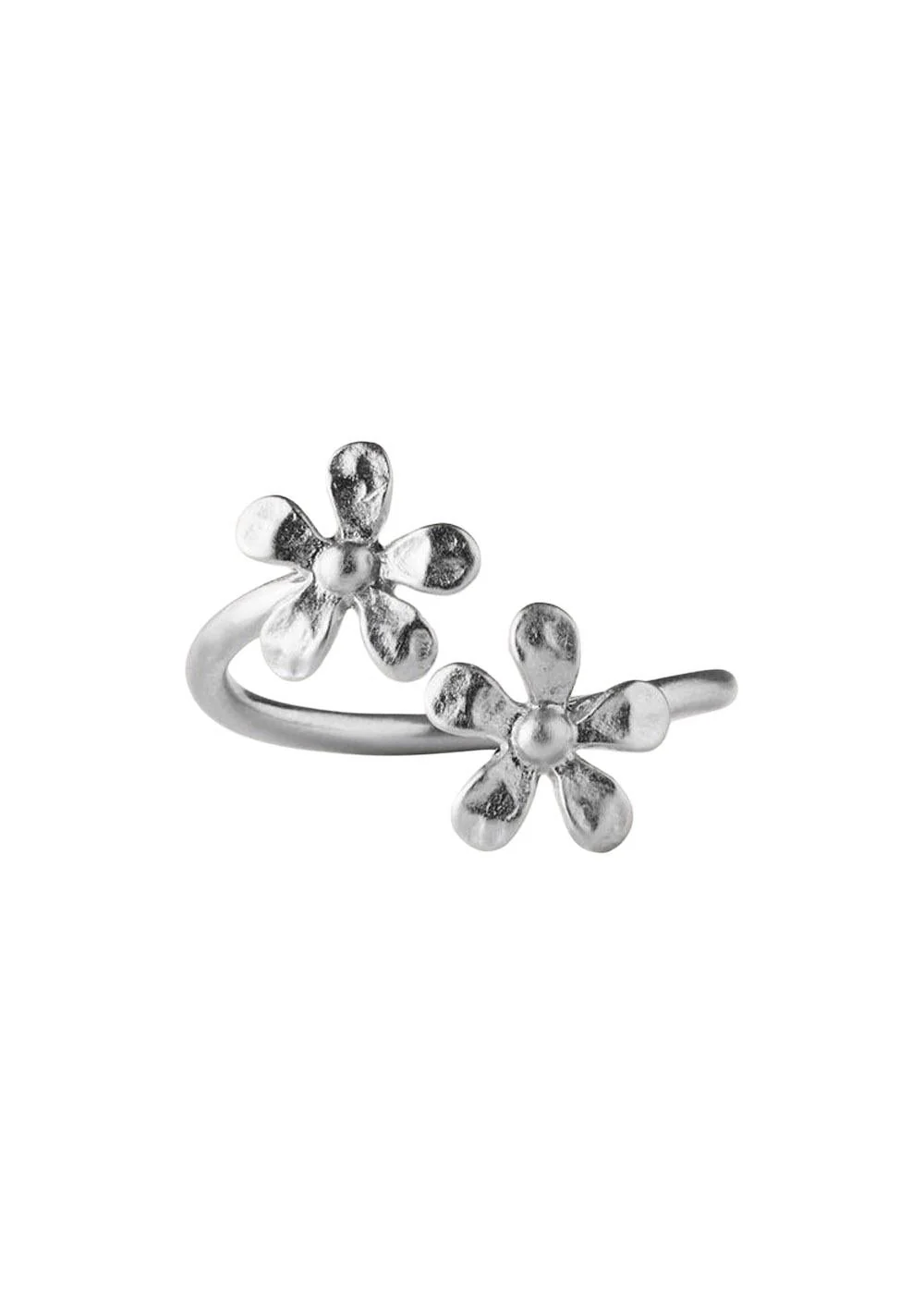 Wild Poppy Ring - Silver