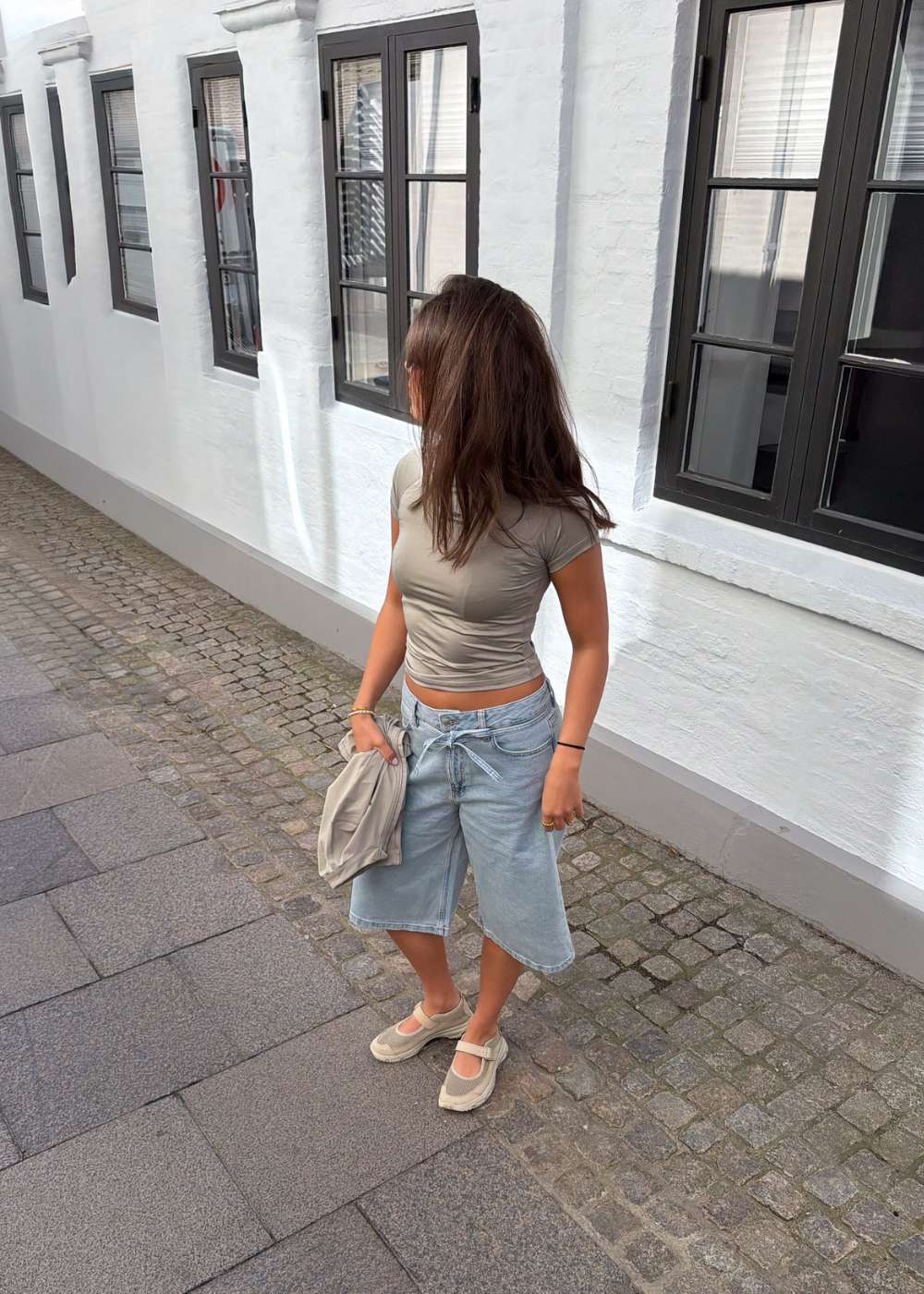 WMNS STRETCH TEE - Clay - Image 2