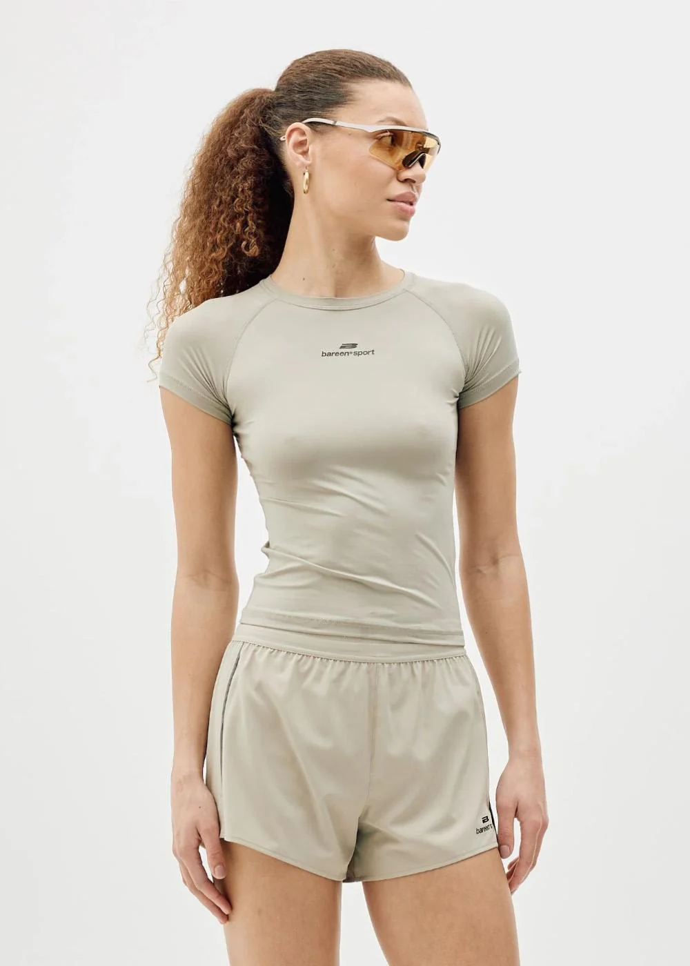 WMNS STRETCH TEE - Clay - Image 4