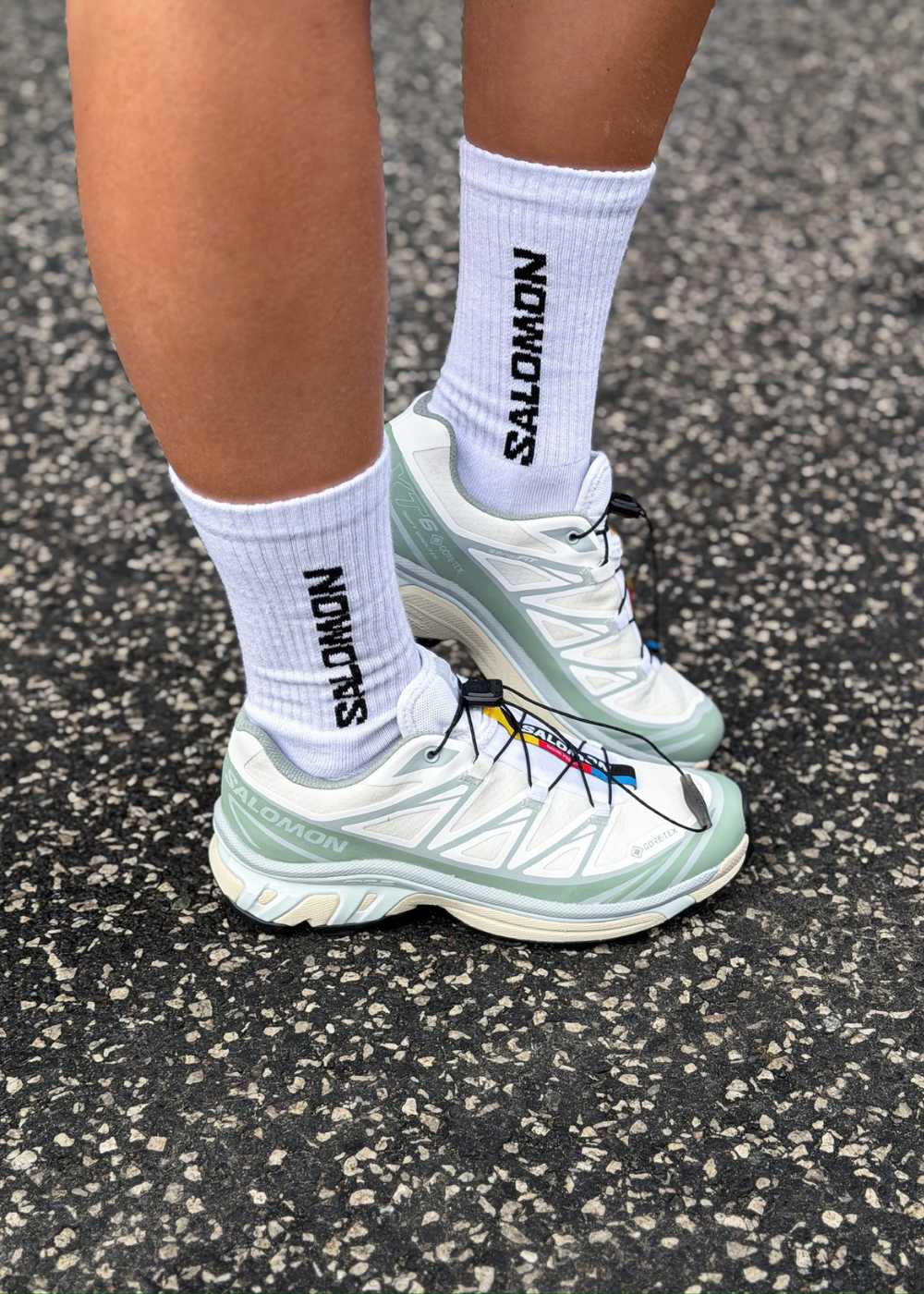 XT-6 GORE-TEX - White / Green Milieu / Ice Flow - Image 3