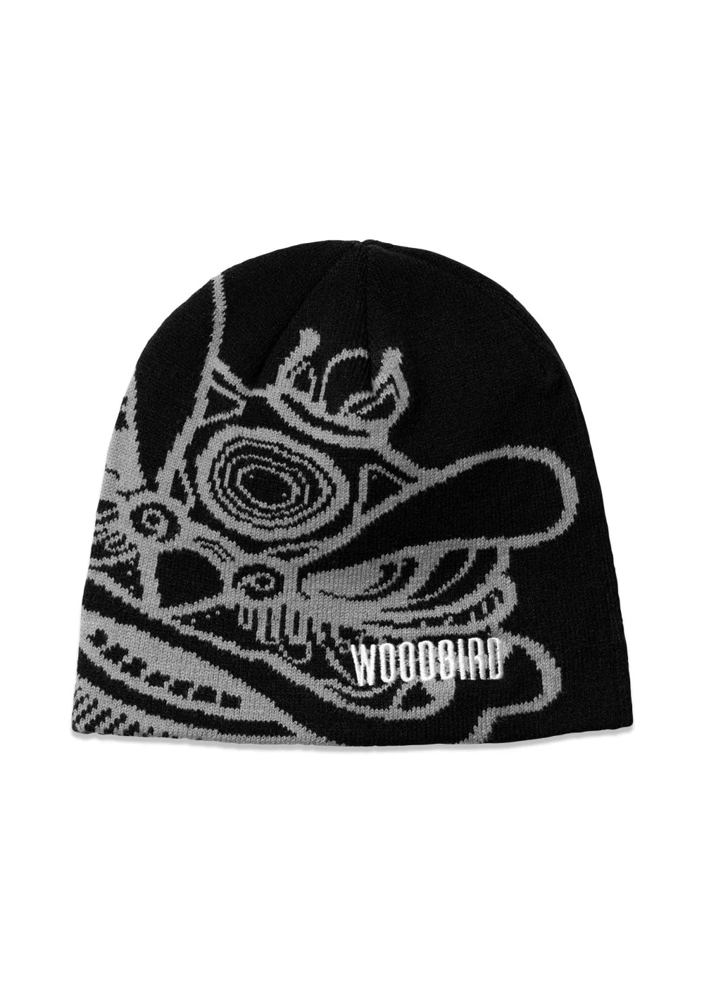 Yan Lion JQ Beanie - Black-Grey